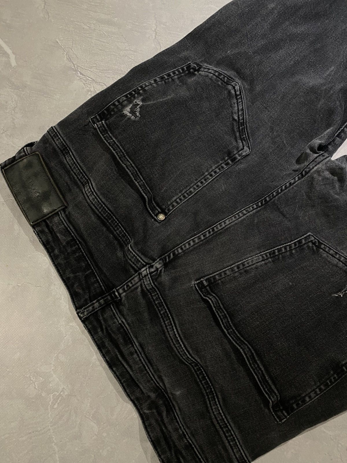 Vintage Ripped Distressed Fresh Sexy One/ Rep Vintage Avan Garde Size US 34 / EU 50 - 5 Thumbnail