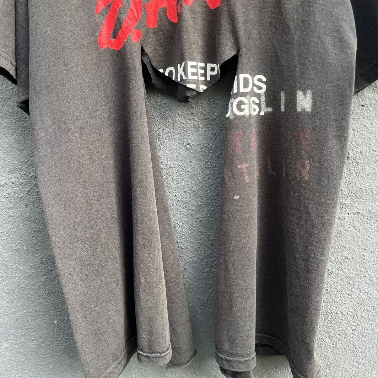 D.A.R.E Thrashed Faded Vintage 1990s DARE Destroyed Look Tee Size US XL / EU 56 / 4 - 3 Thumbnail