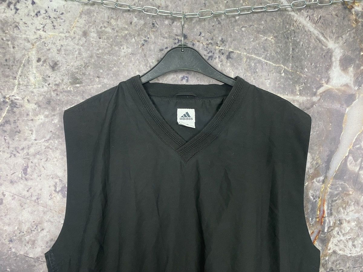 Vintage Men’s Adidas Vest Black Vintage Sportswear Size Large Size US L / EU 52-54 / 3 - 2 Thumbnail