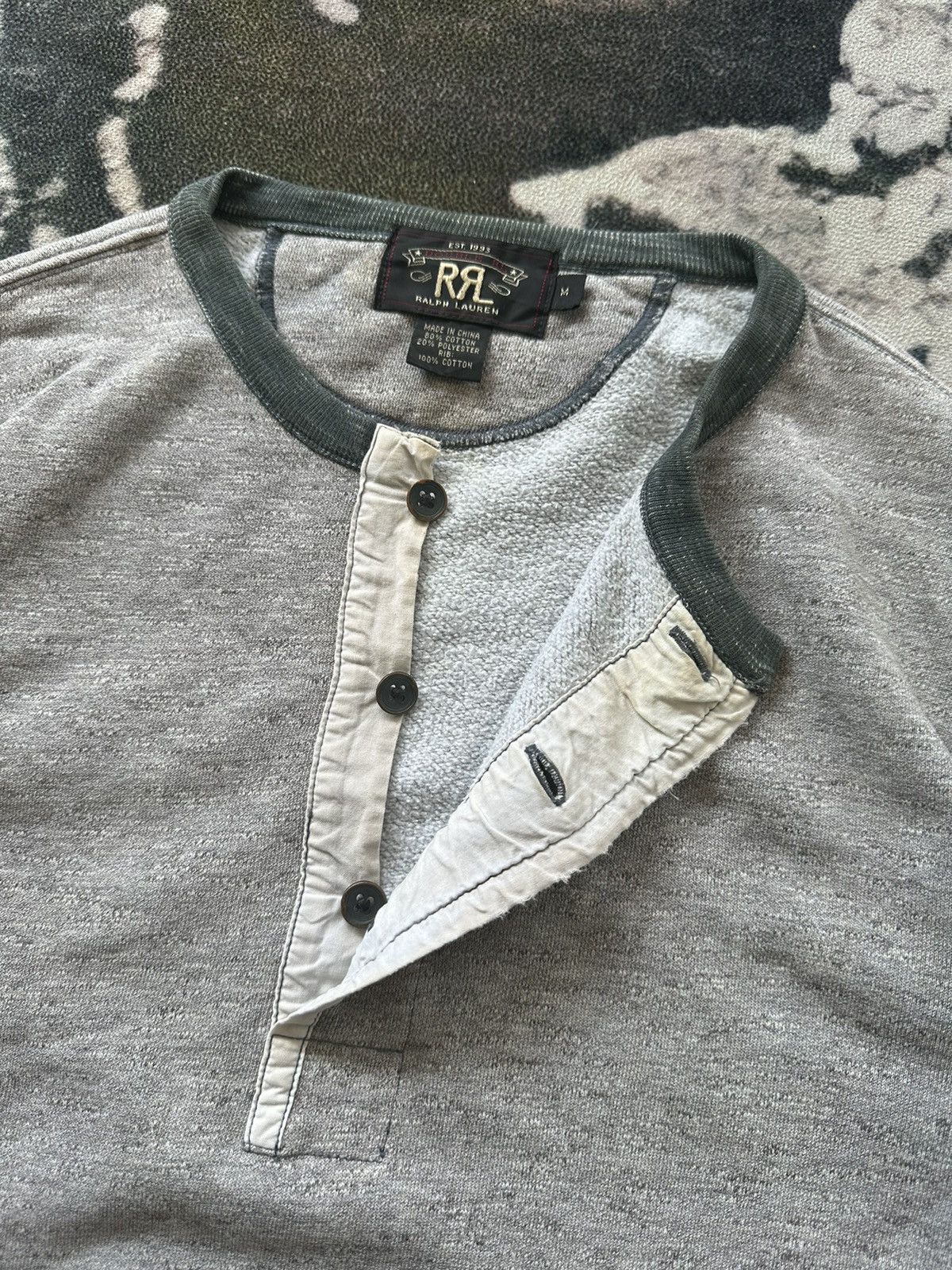 RRL Ralph Lauren 1990s RRL button jumper Size US M / EU 48-50 / 2 - 6 Thumbnail