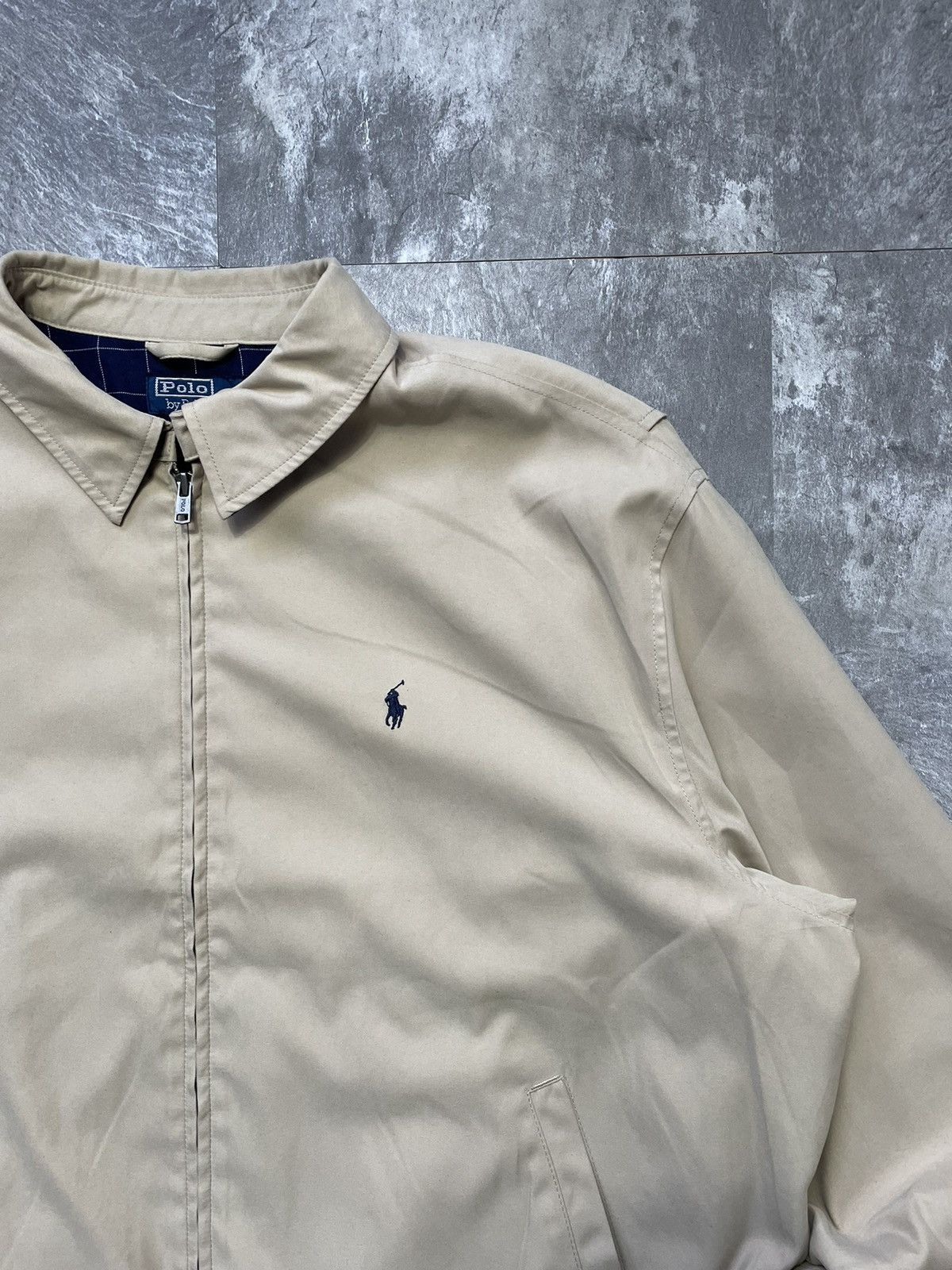 Polo Ralph Lauren Vintage Polo Ralph Lauren Light Jacket Harrington Bomber Size US XL / EU 56 / 4 - 2 Thumbnail