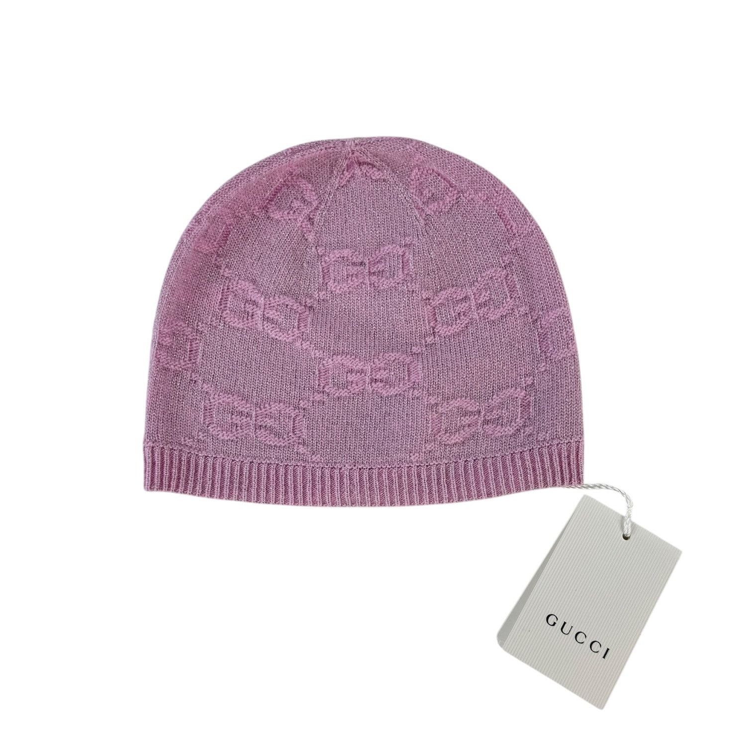 Gucci Gucci Monogram Pink Kid’s Beanie Size ONE SIZE - 3 Thumbnail