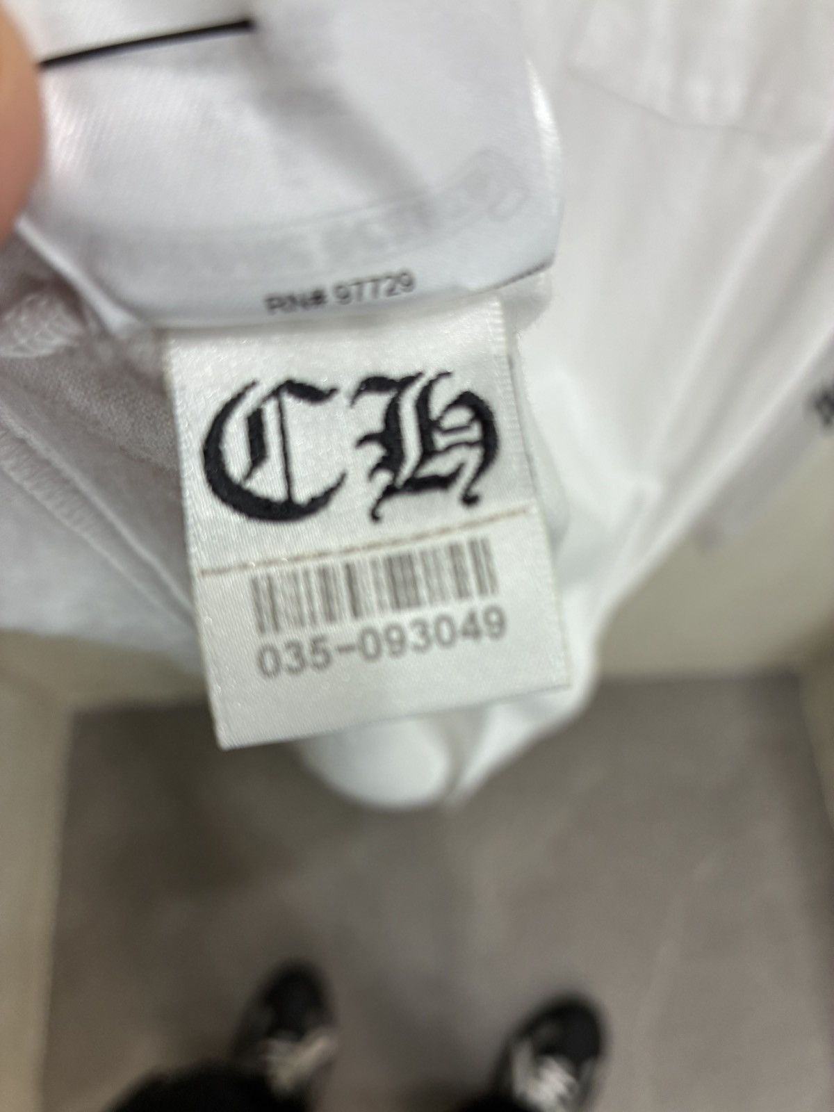 Chrome Hearts Chrome Hearts Neck Logo Long Sleeve Crewneck Size US XL / EU 56 / 4 - 11 Thumbnail