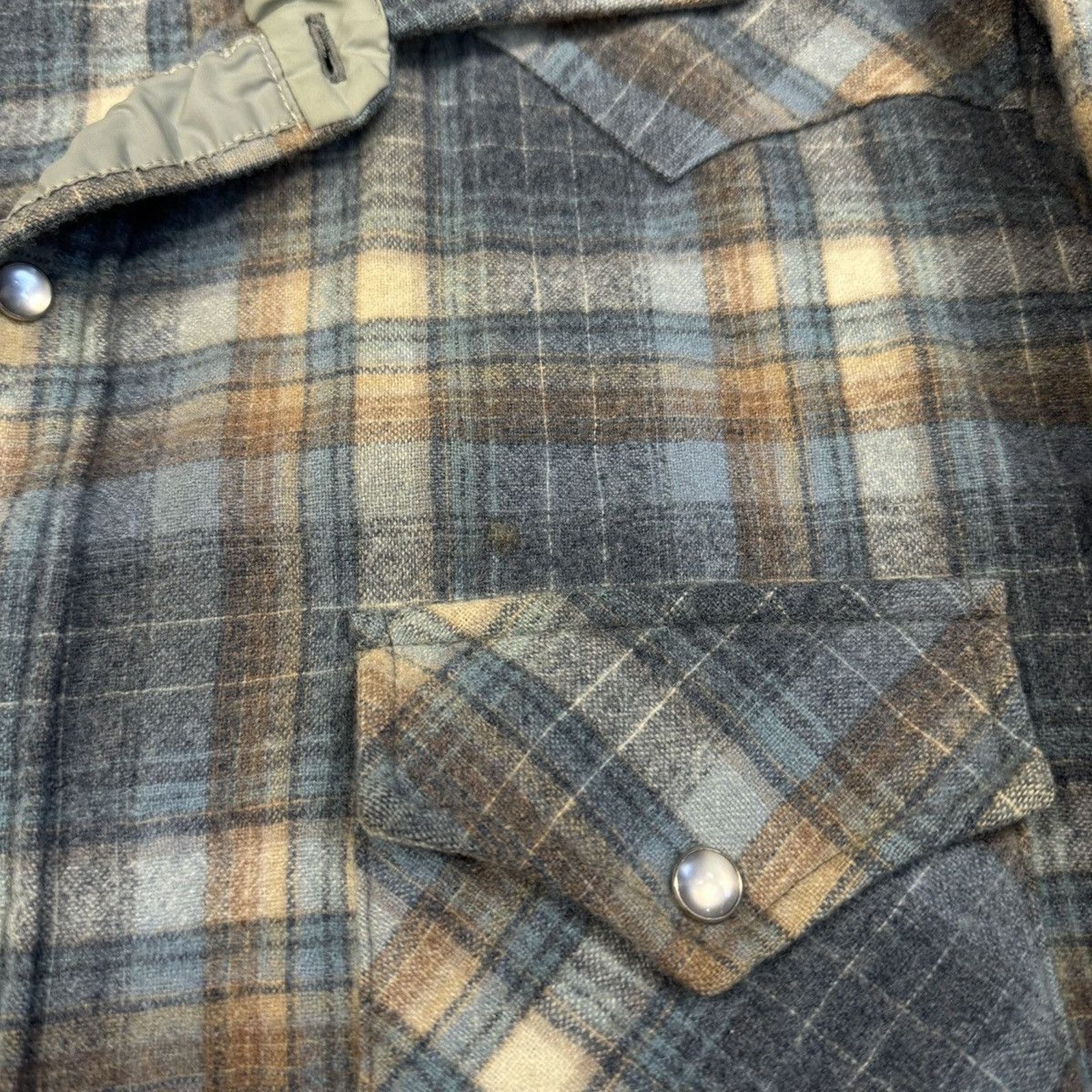 Pendleton 70s Pendleton Western Plaid Shirt ERD Grunge Margiela RRL Size US L / EU 52-54 / 3 - 9 Thumbnail