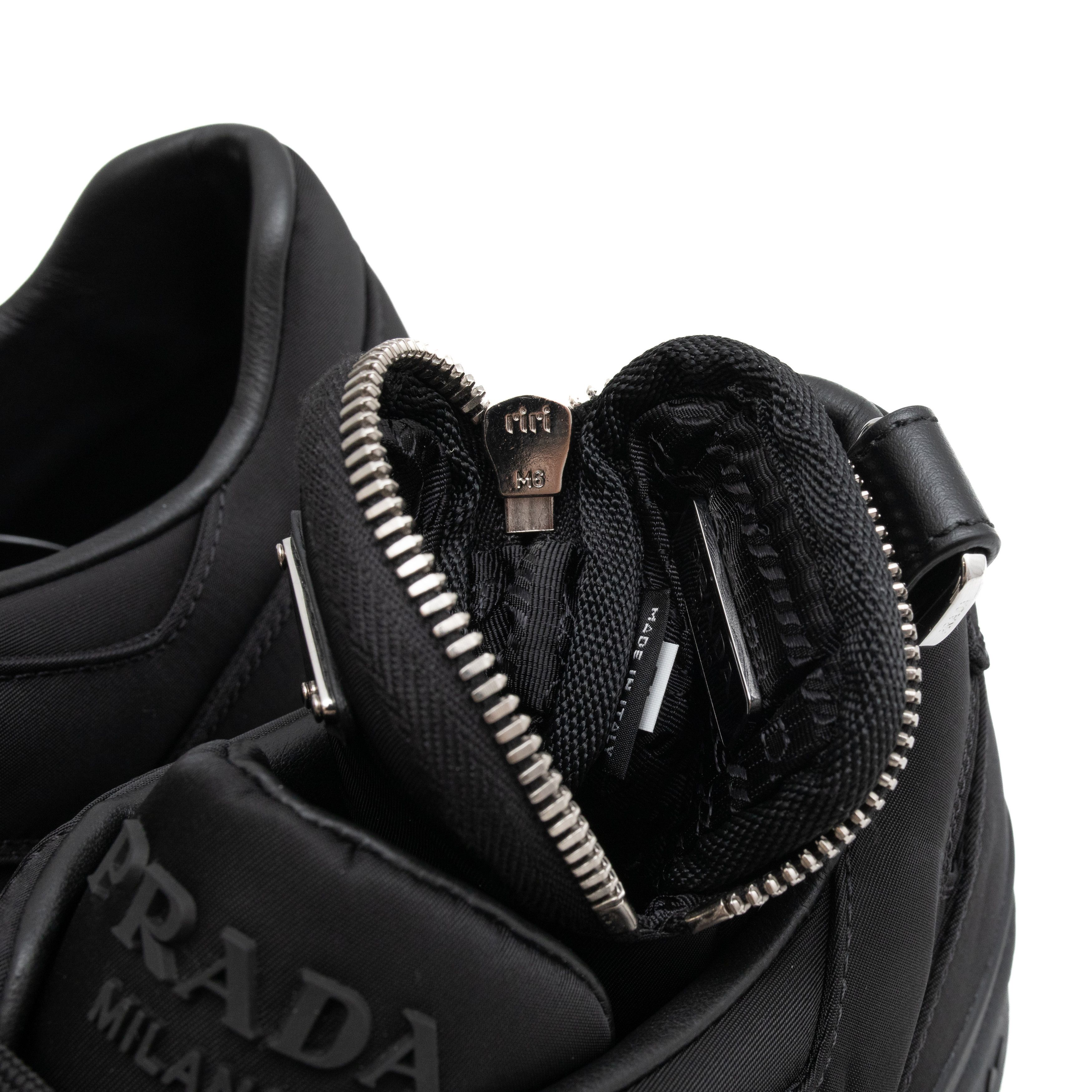 Adidas × Prada ADIDAS X PRADA RE-Nylon Forum Low Black Sneakers Size US 5.5 / IT 35.5 - 12 Thumbnail