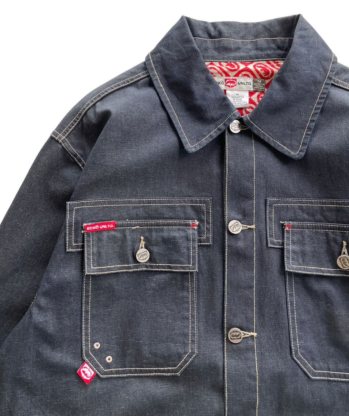Ecko Unltd. Ecko Unltd Oversize Denim Jacket Size US M / EU 48-50 / 2 - 7 Thumbnail