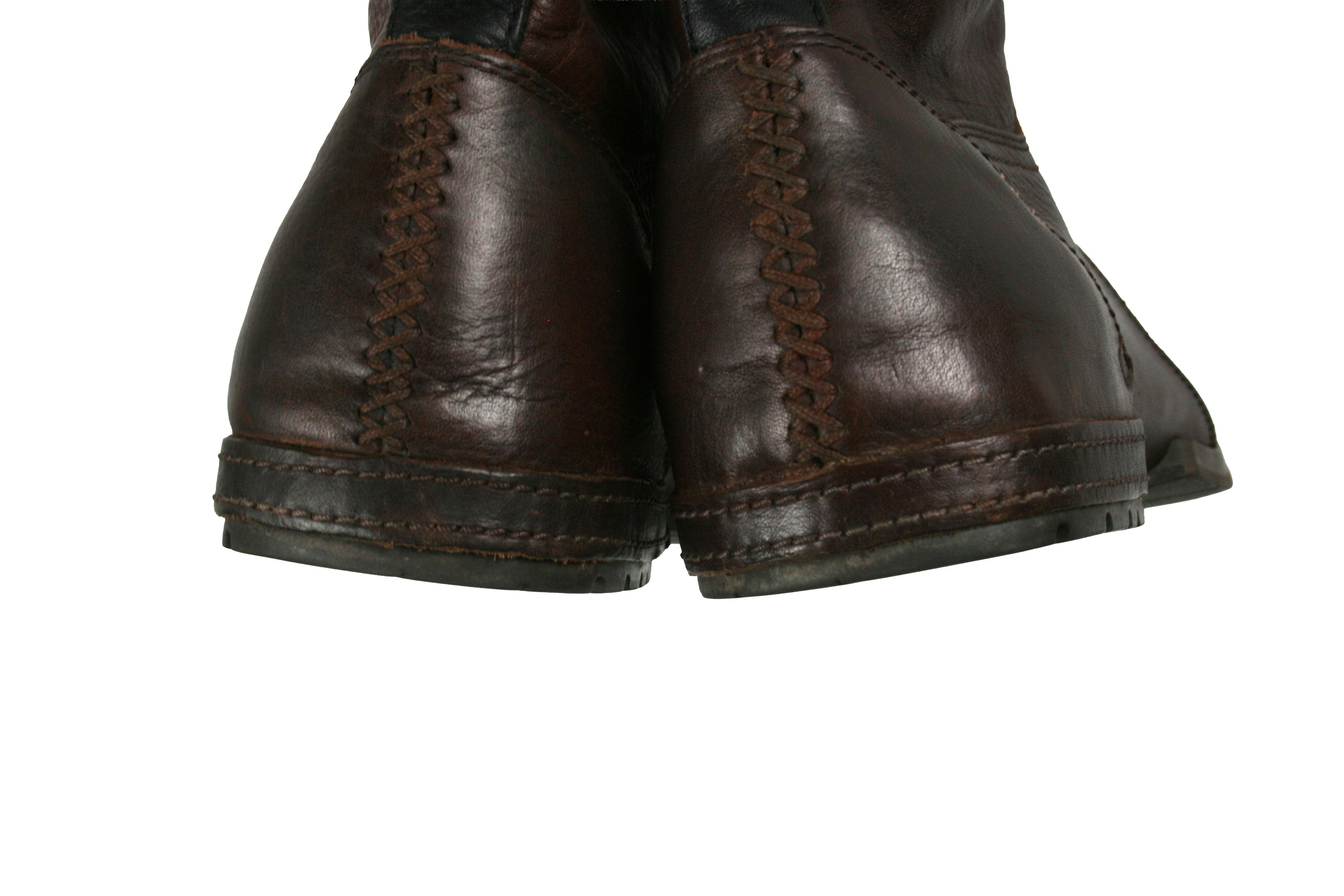 Replay 00S Avant Garde Biker Side Zip Boots Vintage Size US 8 / EU 41 - 14 Thumbnail