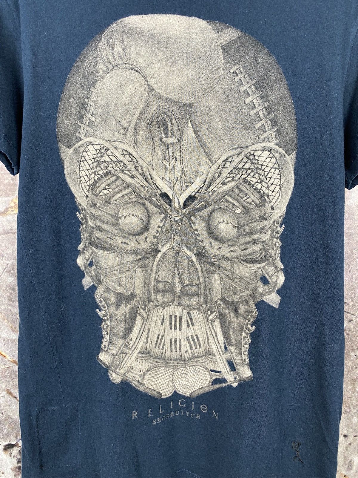 Designer Religion Shoreditch T-Shirt Big Logo Streetwear Size Large Size US L / EU 52-54 / 3 - 5 Thumbnail