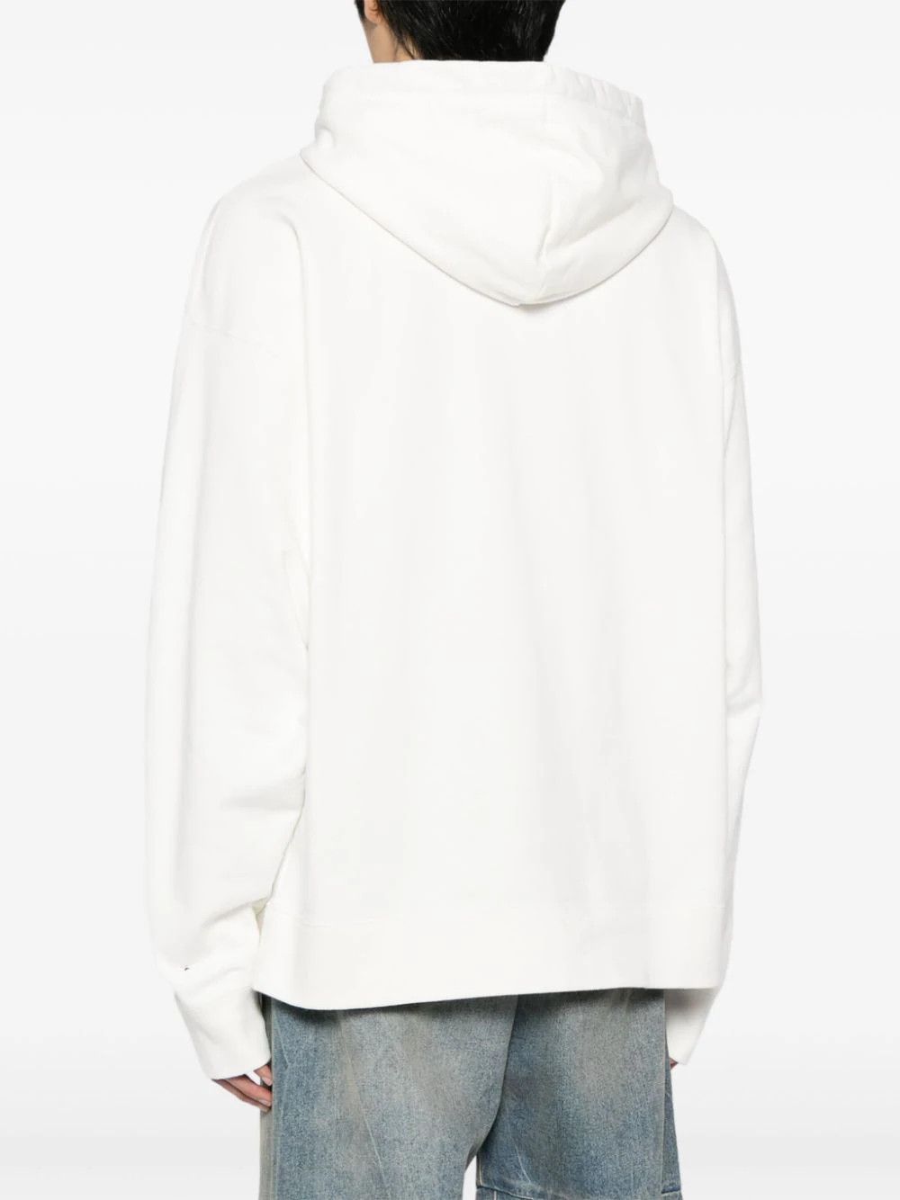 Maison MIHARA YASUHIRO o1mris0824 Nasa Printed Hoodie in White Size US M / EU 48-50 / 2 - 8 Thumbnail