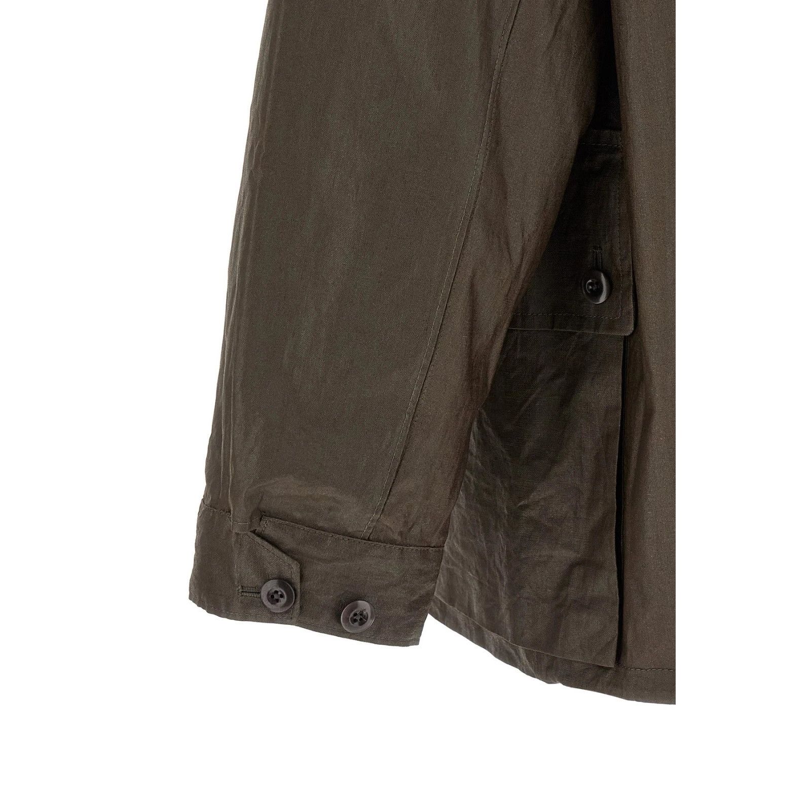Lemaire Lemaire Waterproof Brown Linen Jacket New & Authentic (Men's Size US M / EU 48-50 / 2 - 4 Thumbnail