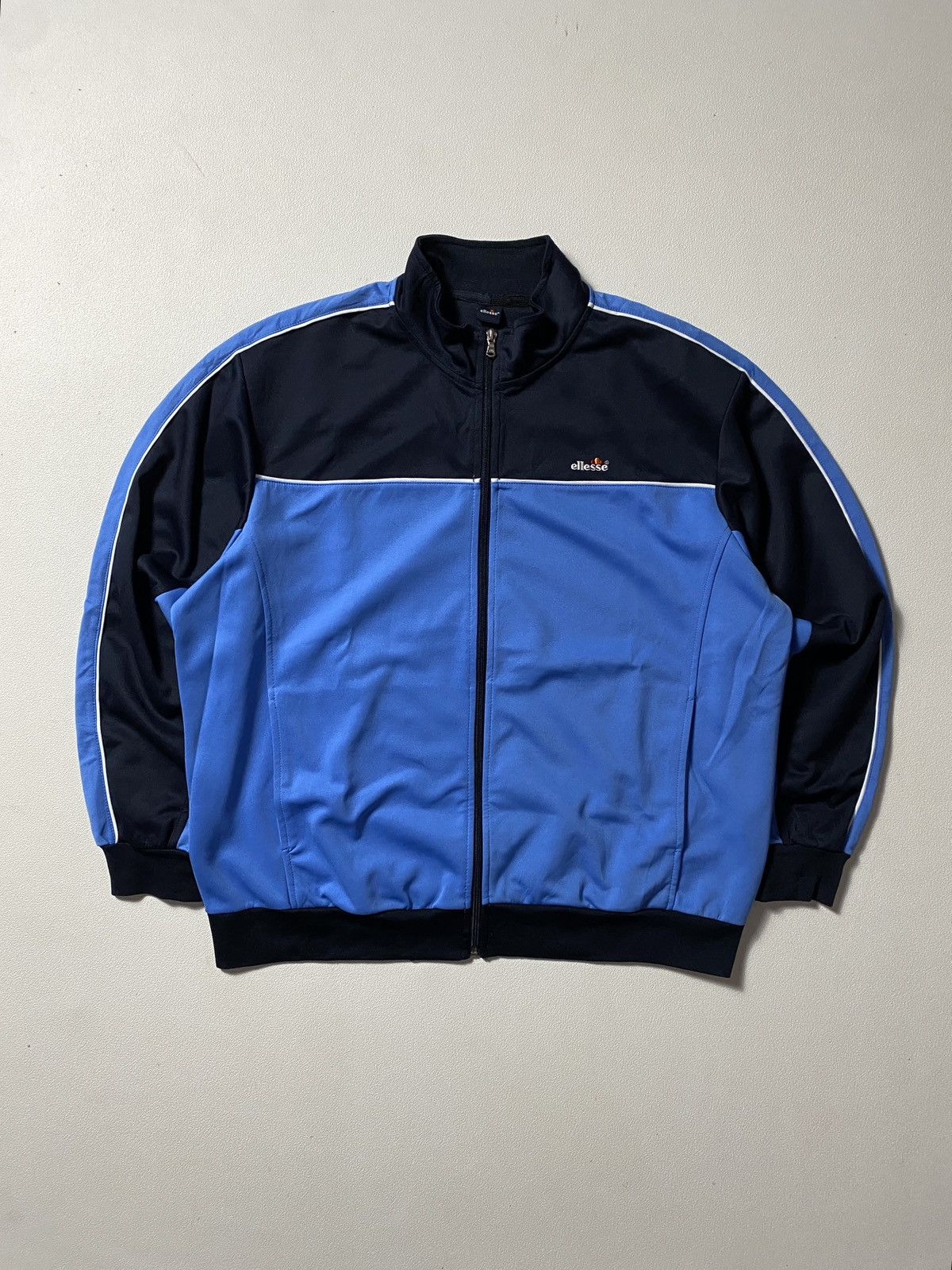 Ellesse Vintage ELLESSE Track Top classic from 1990s sweater Size US XL / EU 56 / 4 - 1 Thumbnail