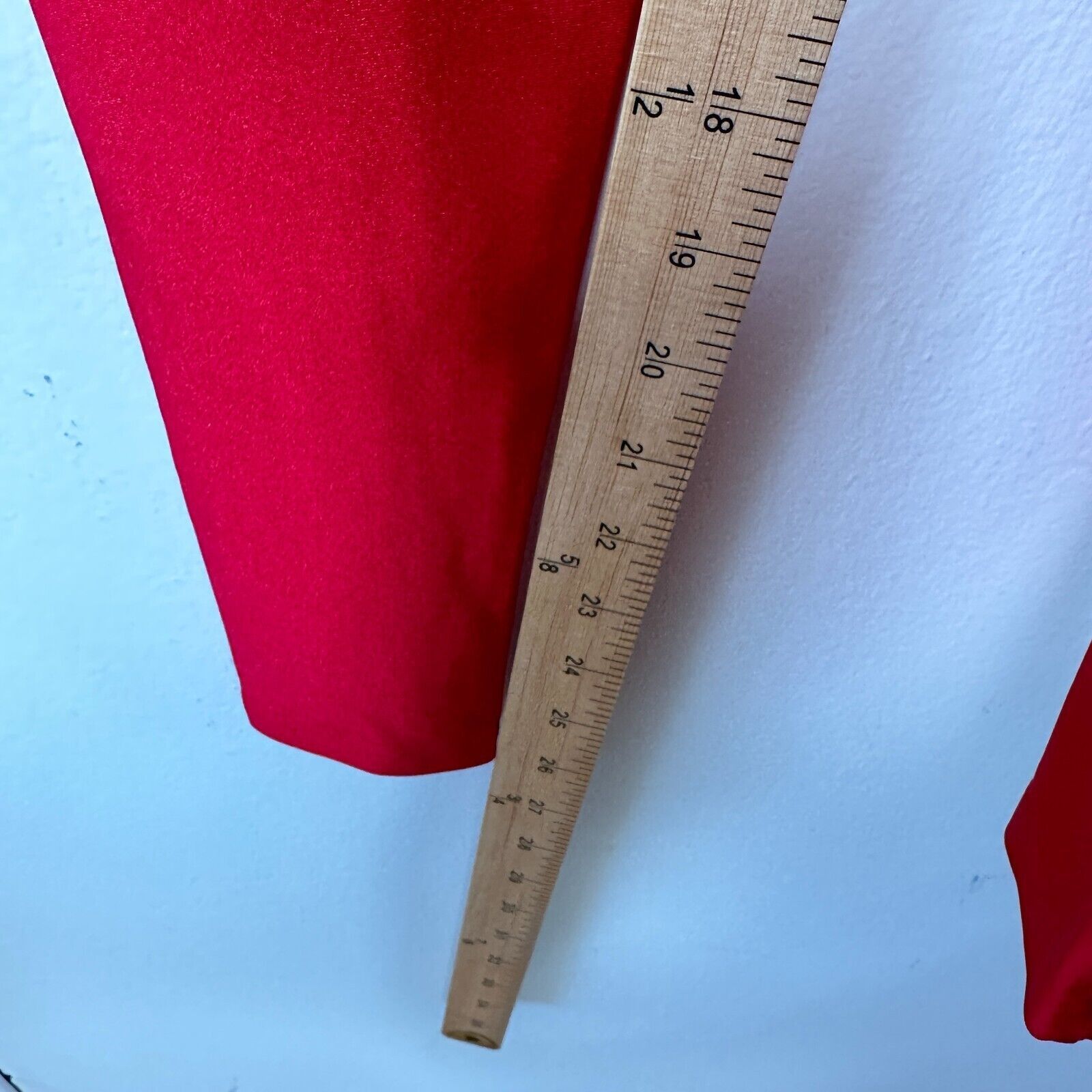 Other Anais & Margaux Alexandra Red Shimmery Leggings Italian XS Size 23" - 9 Thumbnail