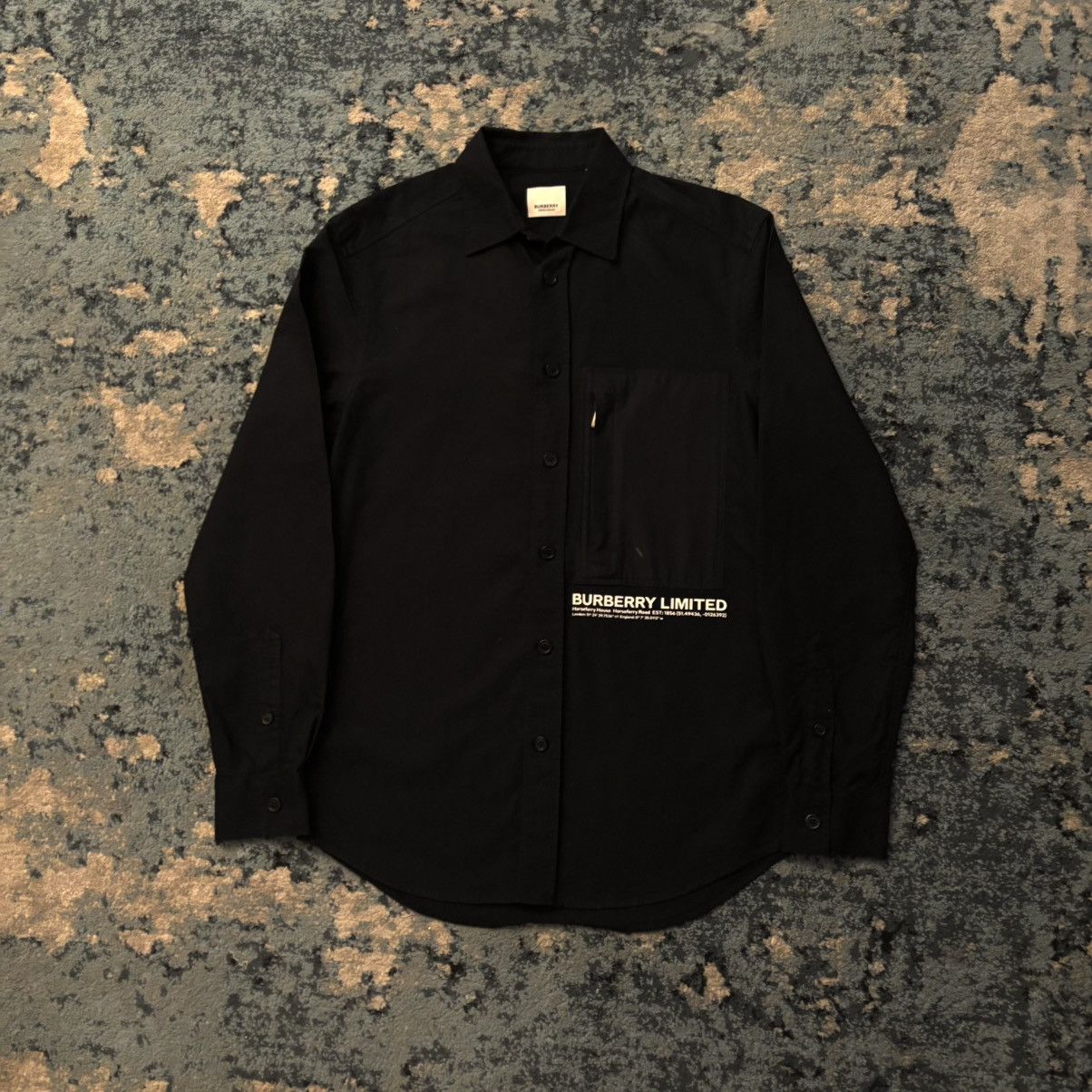 Burberry Burberry Long Sleeve Shirt Size XS Fits Small Worn Lightly Size US S / EU 44-46 / 1 - 1 Thumbnail