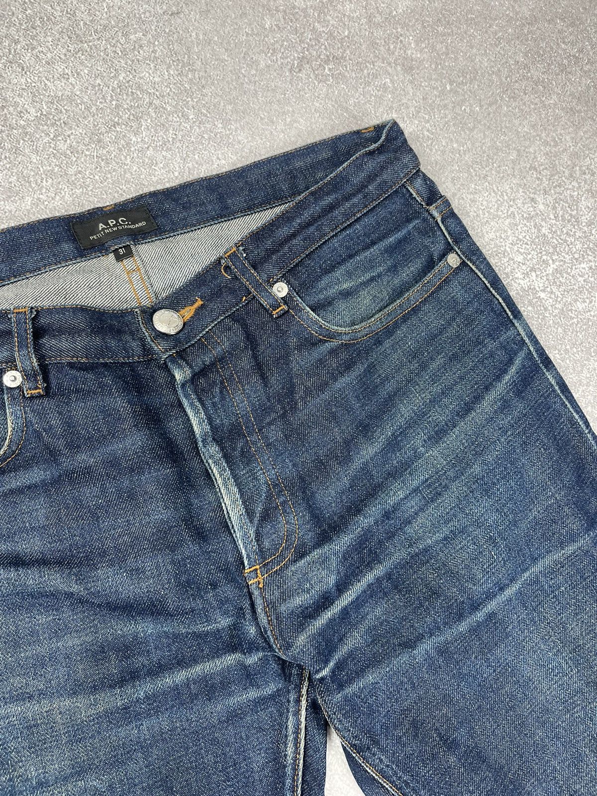 A.P.C. A.P.C. Petit New Standart Japanese Selvedge Denim Jeans Size US 31 - 6 Thumbnail