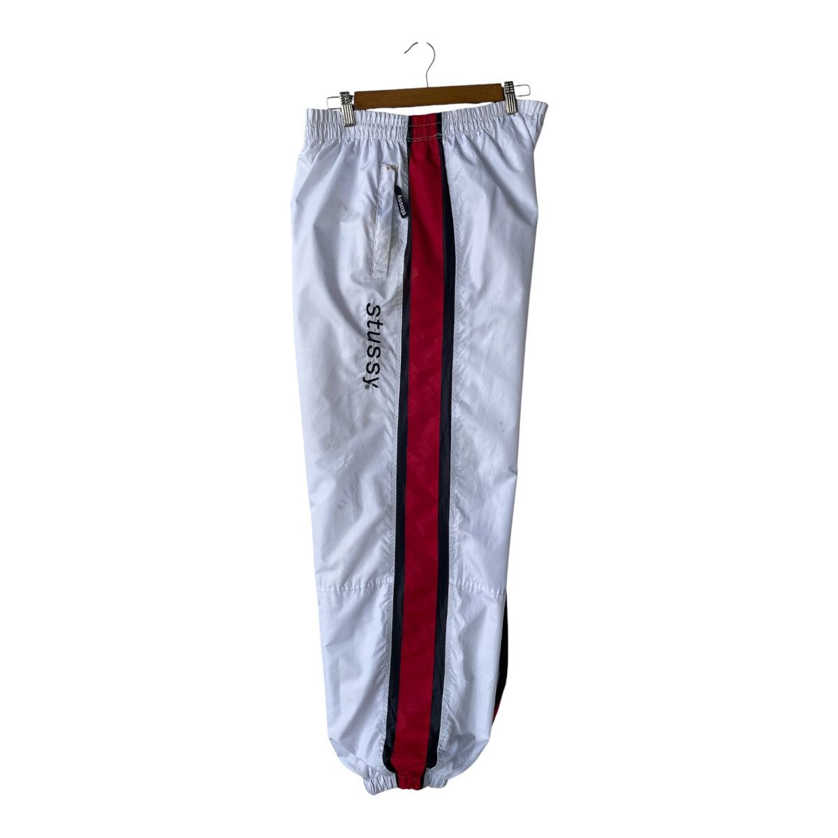 Stussy × Vintage Vintage Stussy Sidetape Style Sweatpant Size US 36 / EU 52 - 1 Thumbnail
