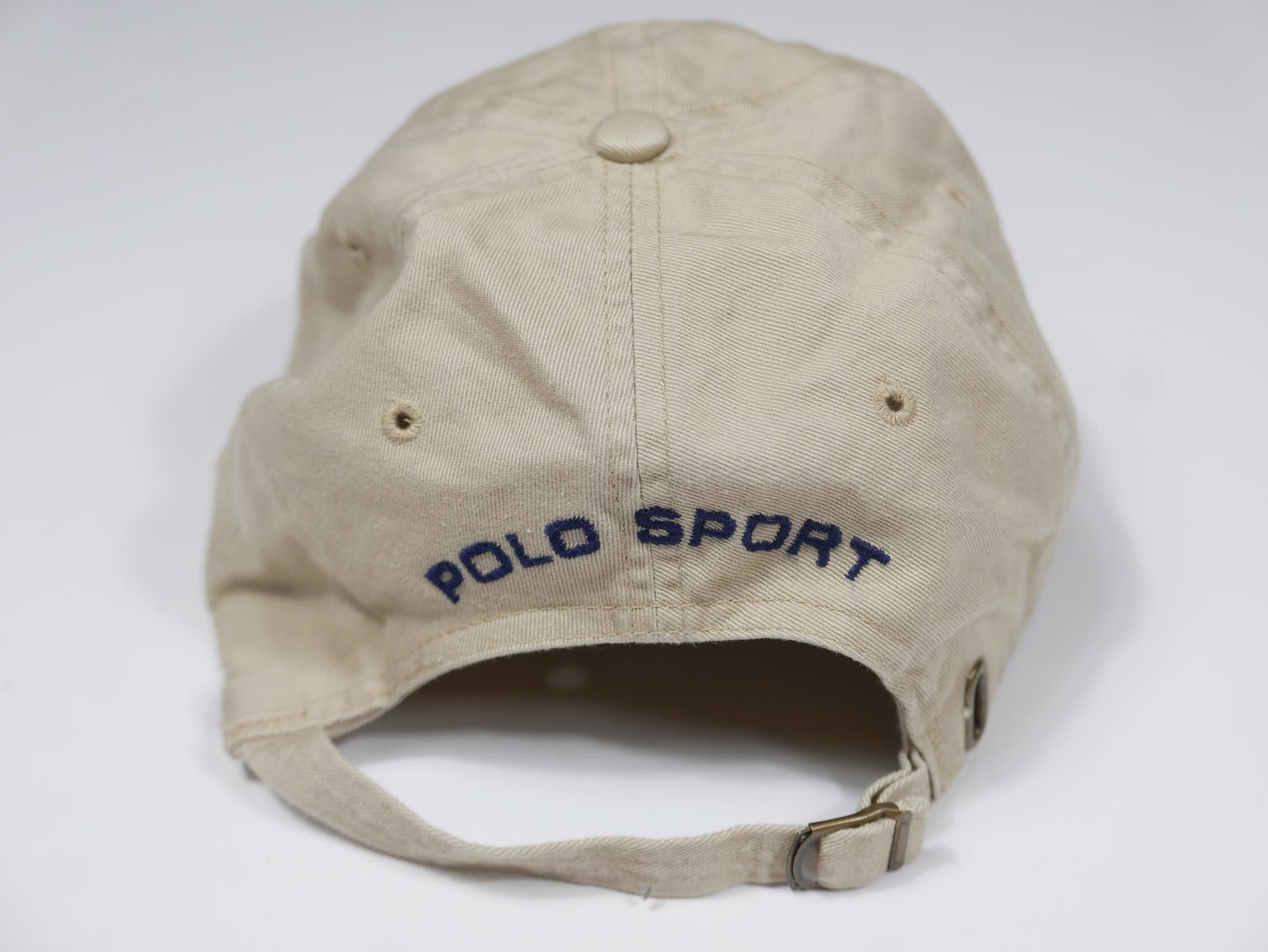 Ralph Lauren Sport Polo Ralph Lauren Sport Cap Beige Sportsman Monutain Vintage Size ONE SIZE - 3 Thumbnail