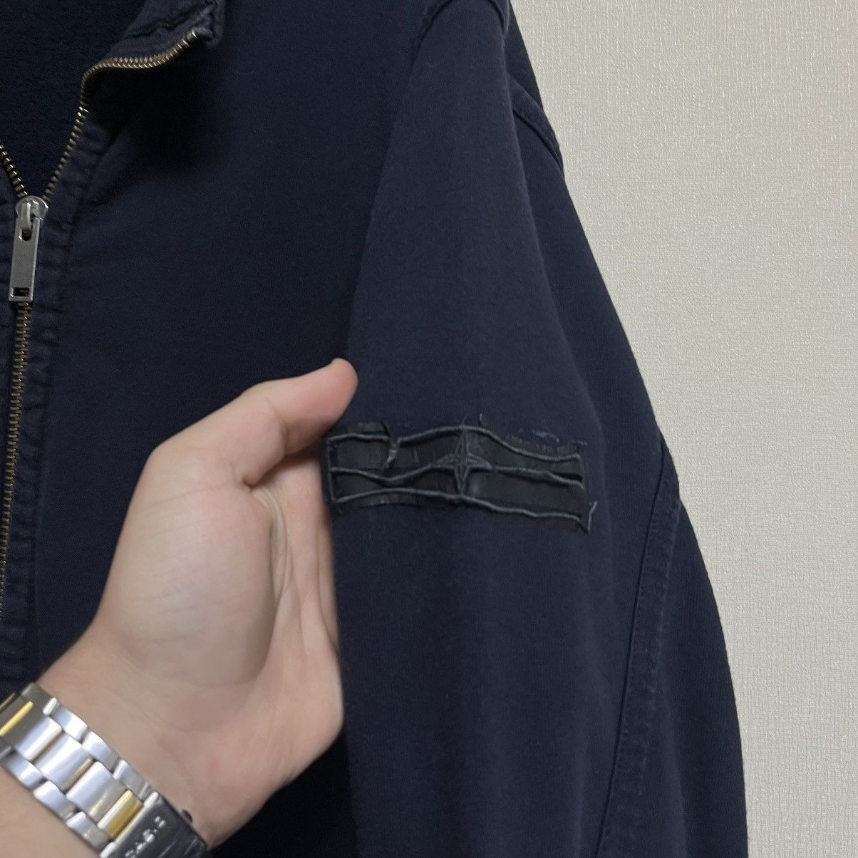 Stone Island Stone Island Vintage Full Zip Logo Hoodie Size US XL / EU 56 / 4 - 6 Thumbnail