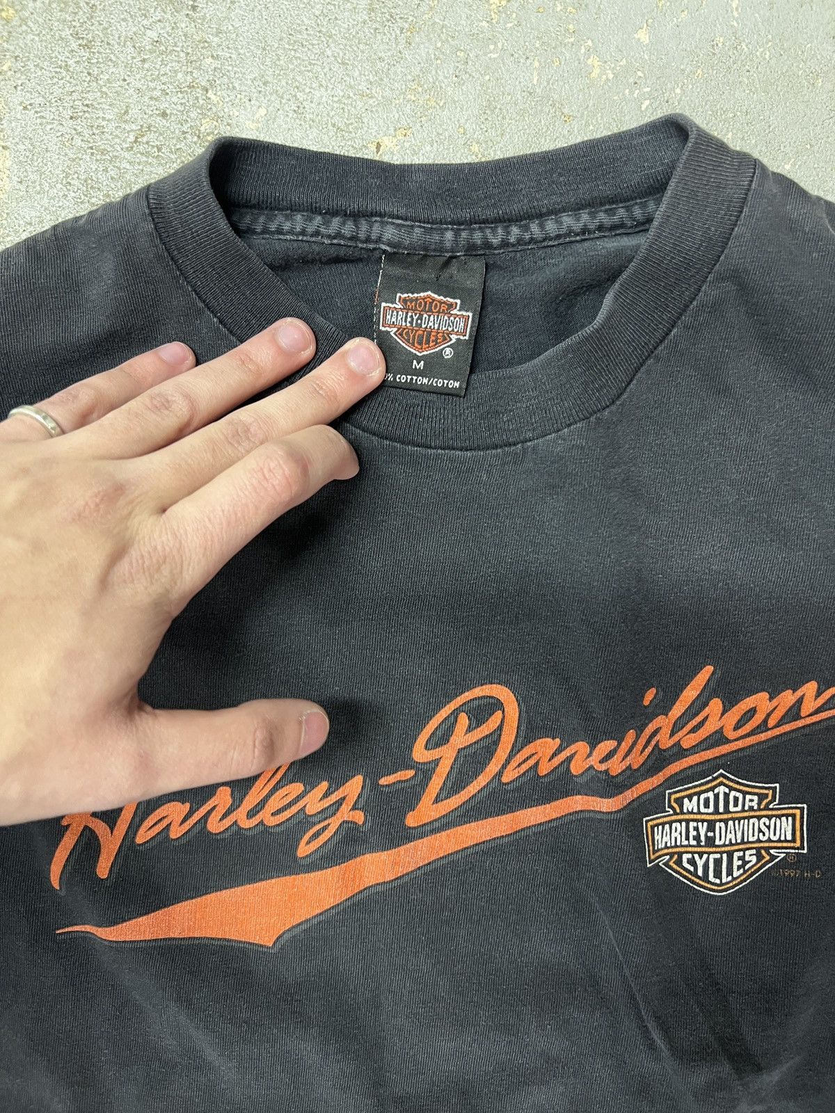 Harley Davidson Vintage Harley Davidson Tshirt Size US M / EU 48-50 / 2 - 4 Thumbnail