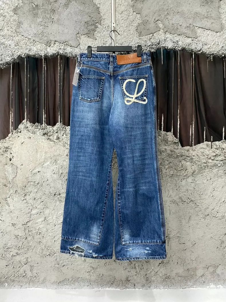 Loewe LOEWE Denim Pants Size 27" / US 4 / IT 40 - 2 Thumbnail