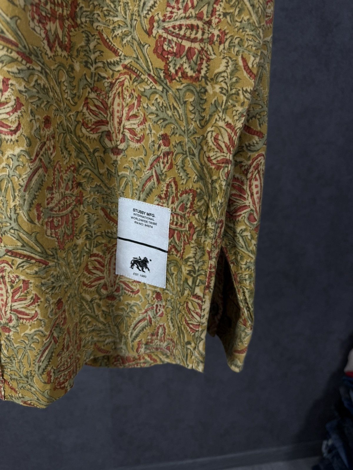 Stussy Stussy vintage designer crazy shirt Size US M / EU 48-50 / 2 - 4 Thumbnail