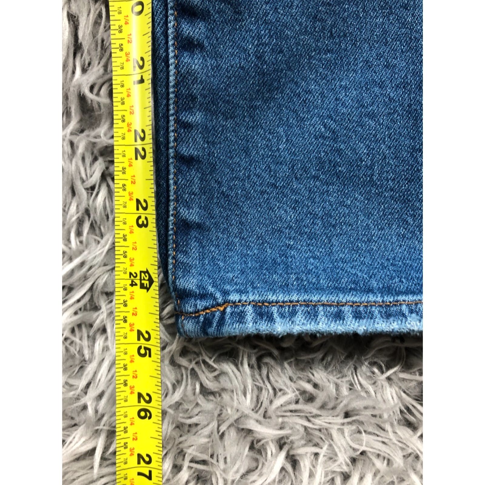J.Crew J.Crew Essential Straight Jeans Womens 30 Medium Blue Size 30" / US 8 / IT 44 - 3 Thumbnail