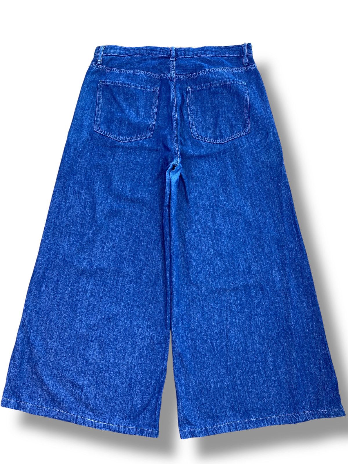 Uniqlo Uniqlo Blue Wash Baggy Style Soft Jeans Size US 34 / EU 50 - 3 Thumbnail