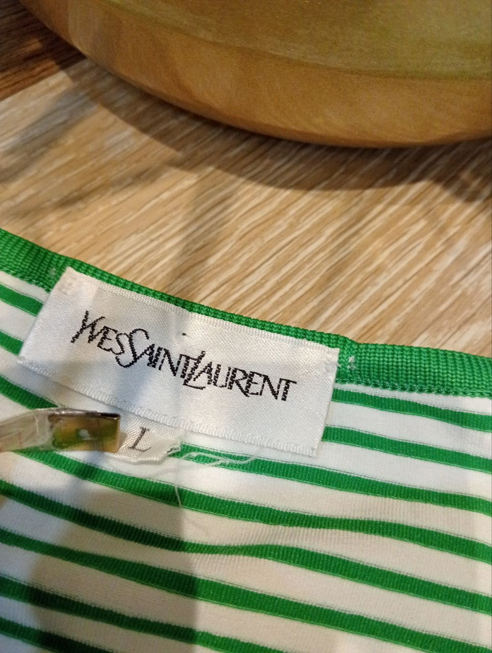 Yves Saint Laurent YVES SAINT LAURENT STRIPES TOPS - SIZE L Size L / US 10 / IT 46 - 7 Thumbnail