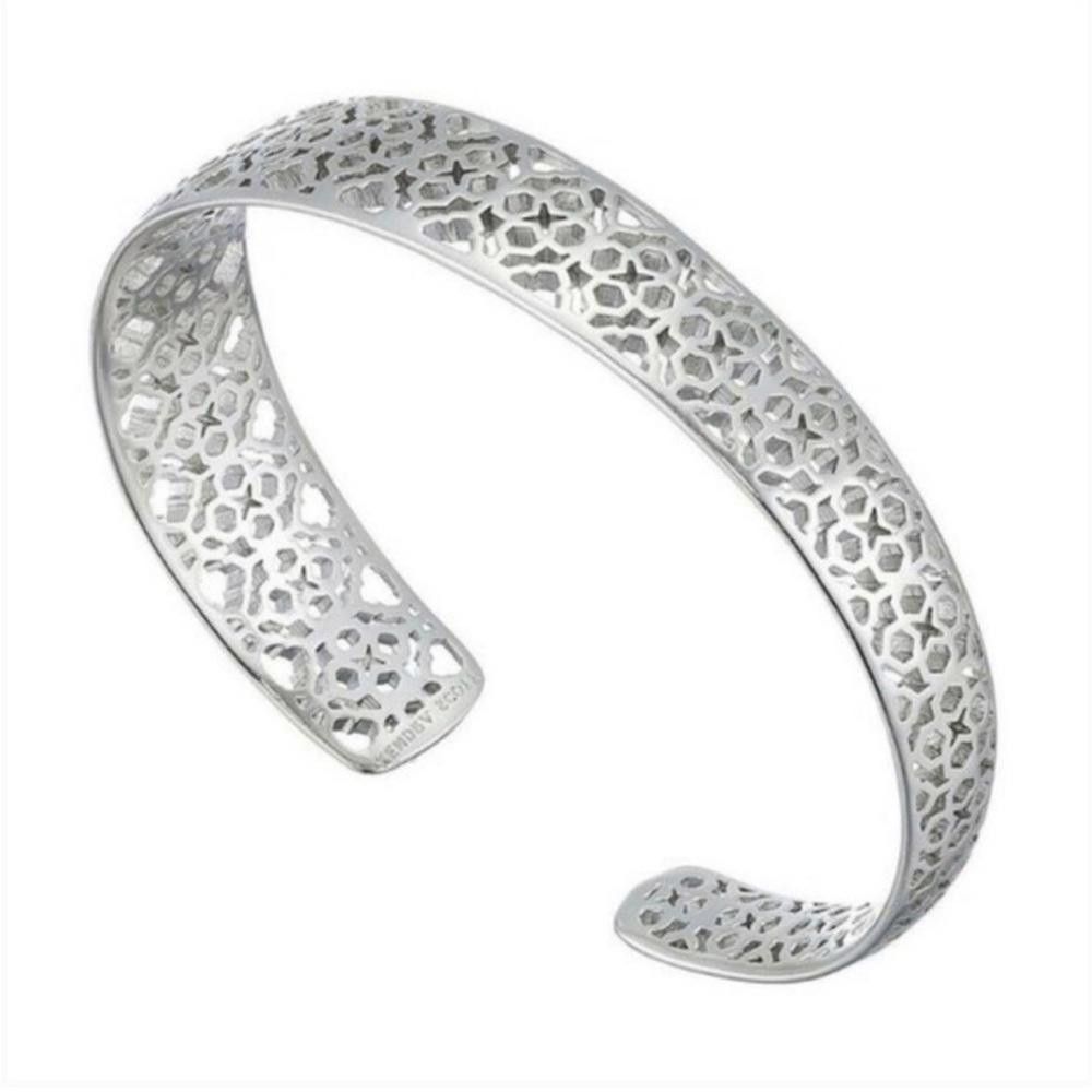 Kendra Scott Kendra Scott Uma Silver Filigree Cuff Bracelet Size ONE SIZE - 3 Thumbnail