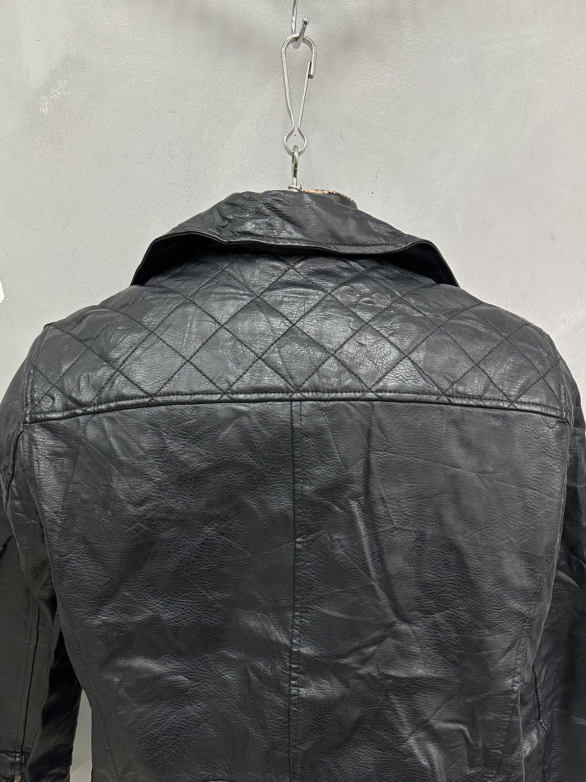 Universal Works Vintage Leather Jacket Y2k Cropped Bomber Rare Rick Owens Size US M / EU 48-50 / 2 - 7 Thumbnail
