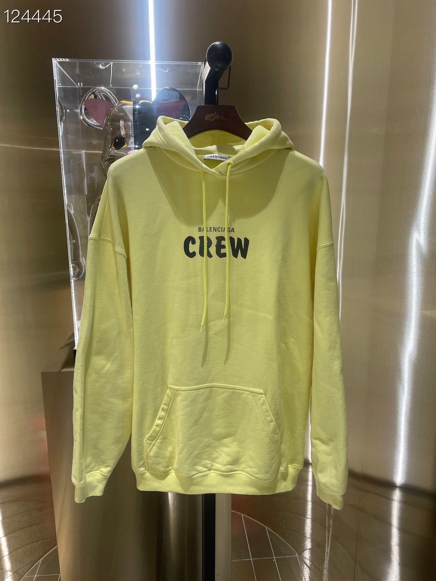 Balenciaga Balenciaga Crew Logo Hoodie S Size US S / EU 44-46 / 1 - 1 Thumbnail