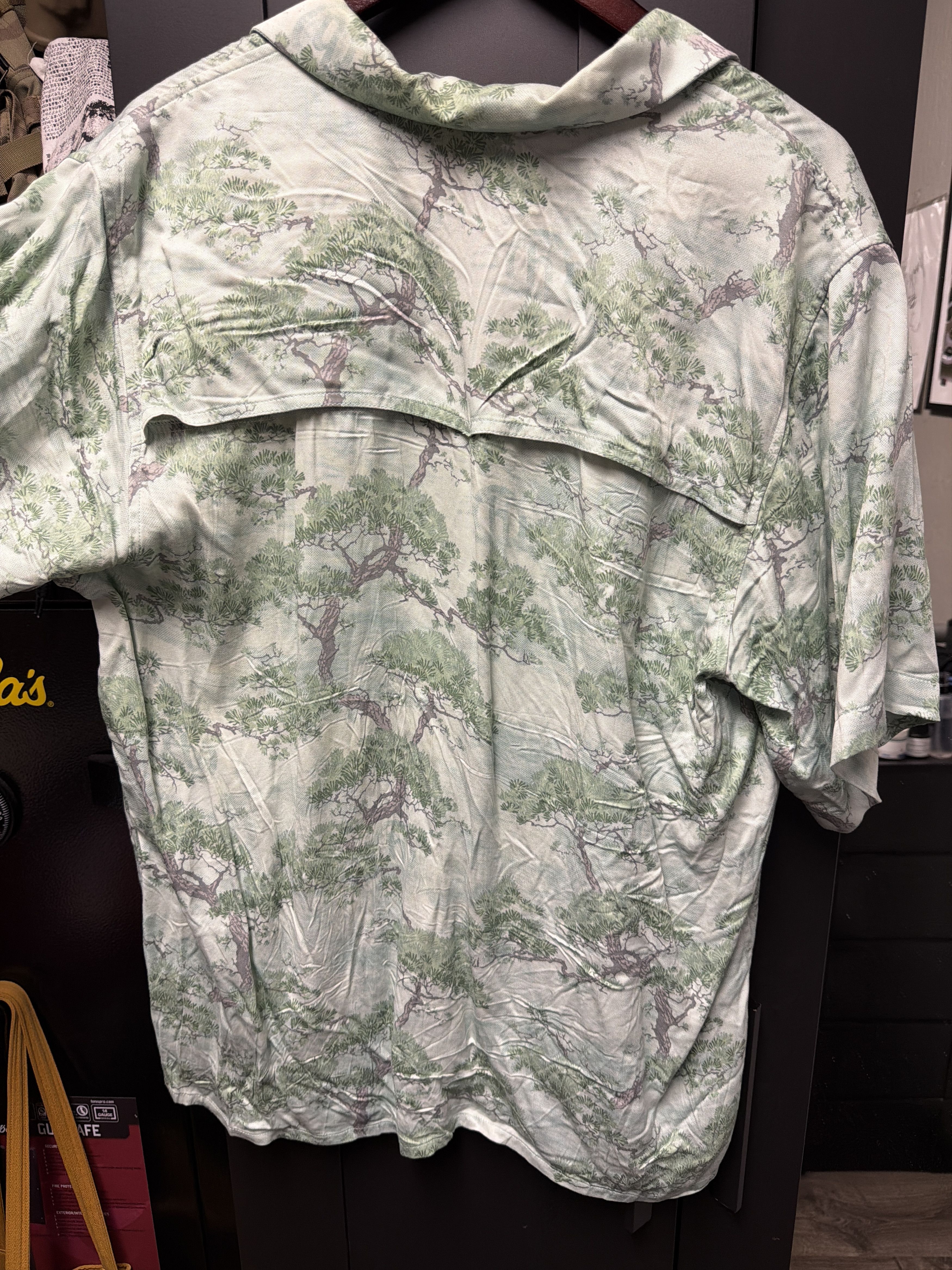 HIDDEN Hidden NY Button Up Short Sleeve Green Size US L / EU 52-54 / 3 - 5 Thumbnail