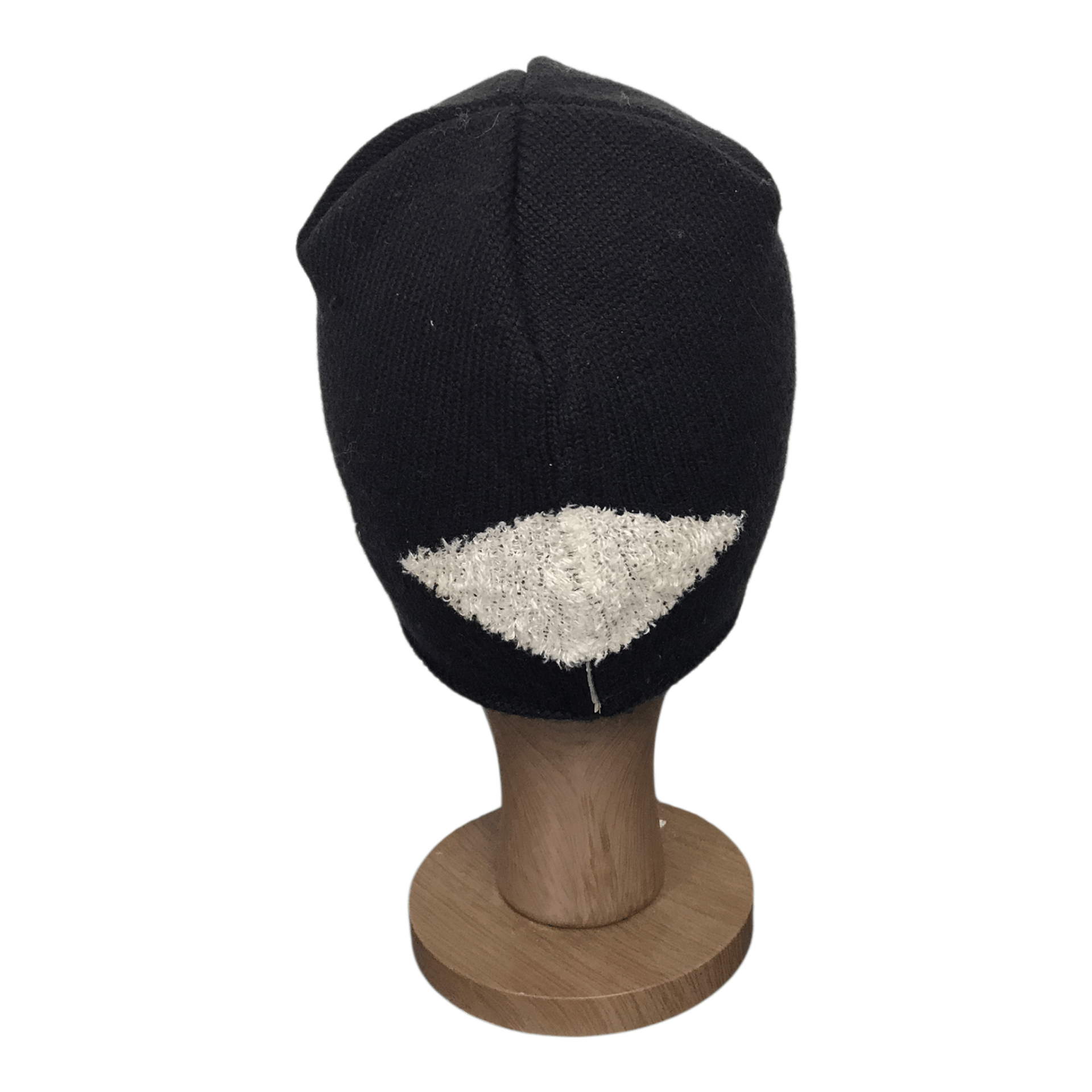 Hysteric Glamour × Japanese Brand Japanese Royal Black Distress Beanie Size ONE SIZE - 4 Thumbnail