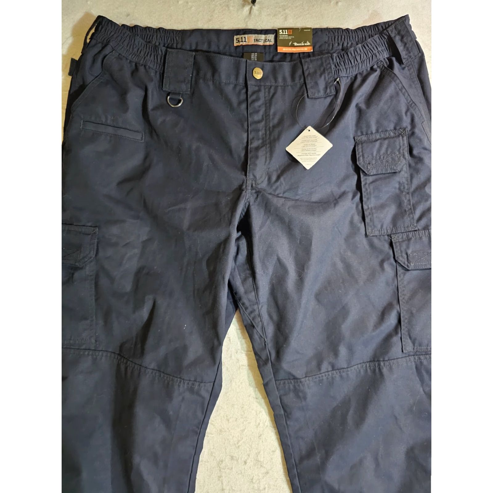 Vintage 5.11 Tactical Pants Womens Sz 20 L Blue Taclite Pro Ripstop Cargo Regular Size 42" / US 20 - 2 Thumbnail