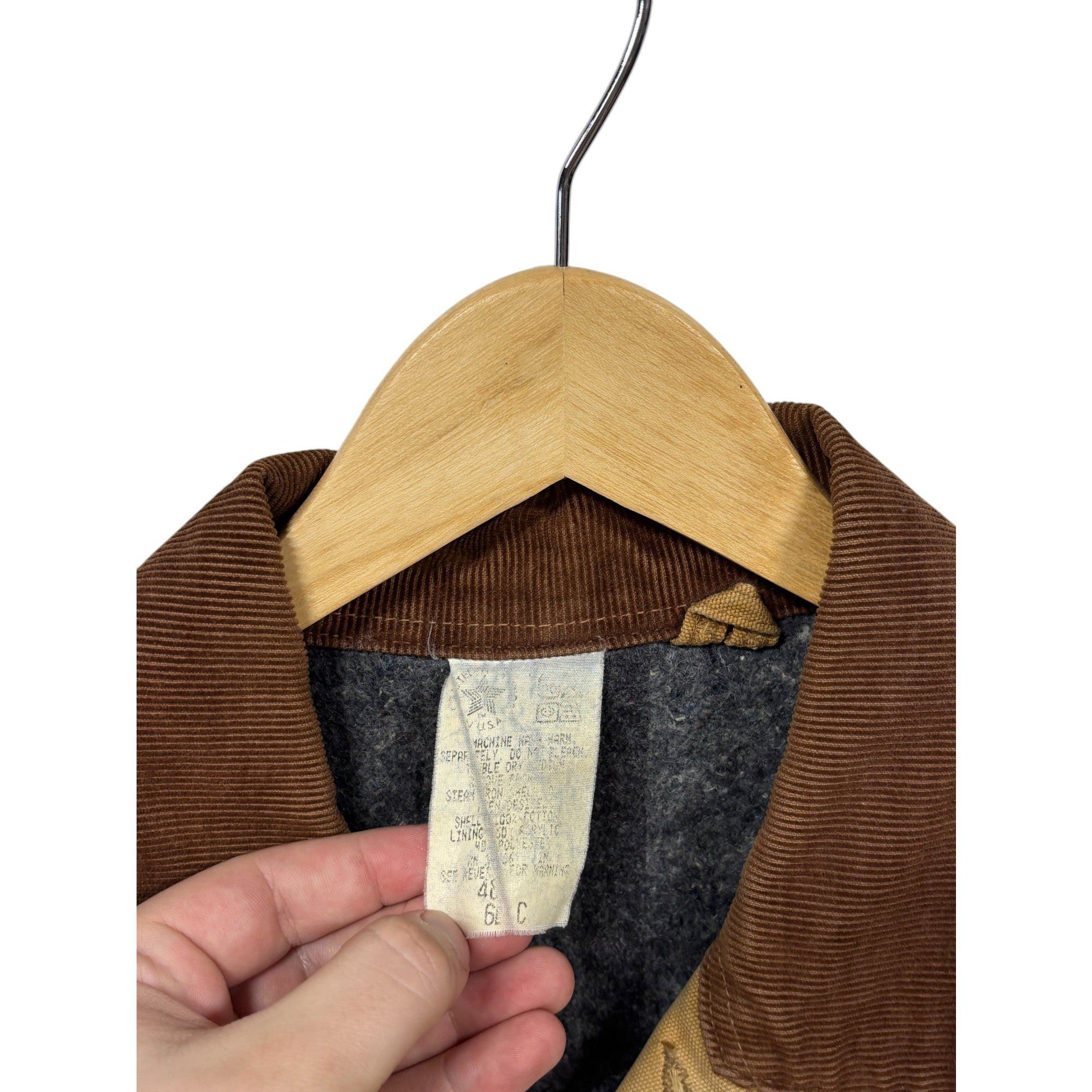 Carhartt Vintage Carhartt Union Made Blanket Lined Chore Coat Size XL Size US XL / EU 56 / 4 - 3 Thumbnail