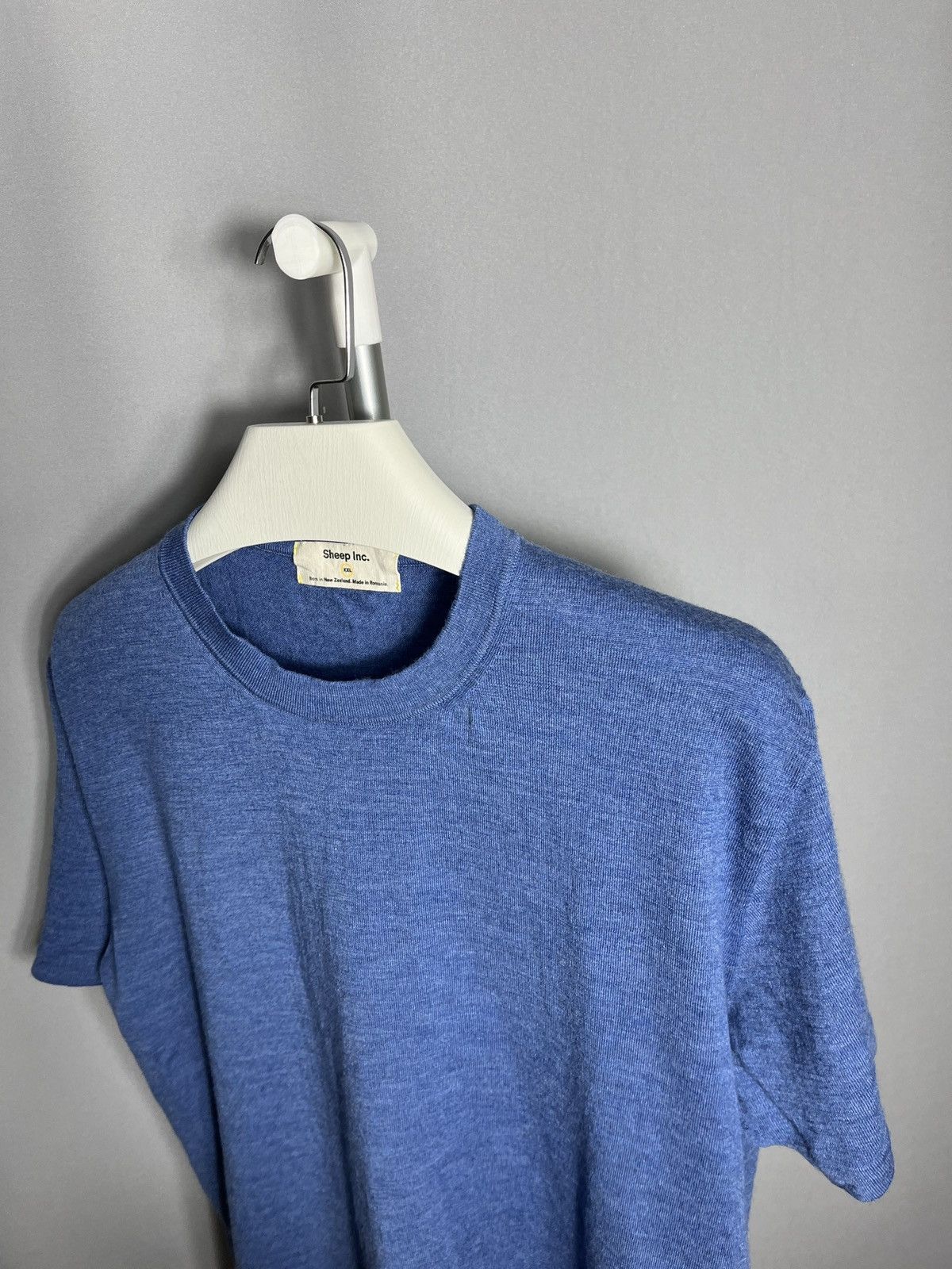 Other sheep inc mens t-shirt wool blue short sleeve men’s y2k Size US XXL / EU 58 / 5 - 6 Thumbnail