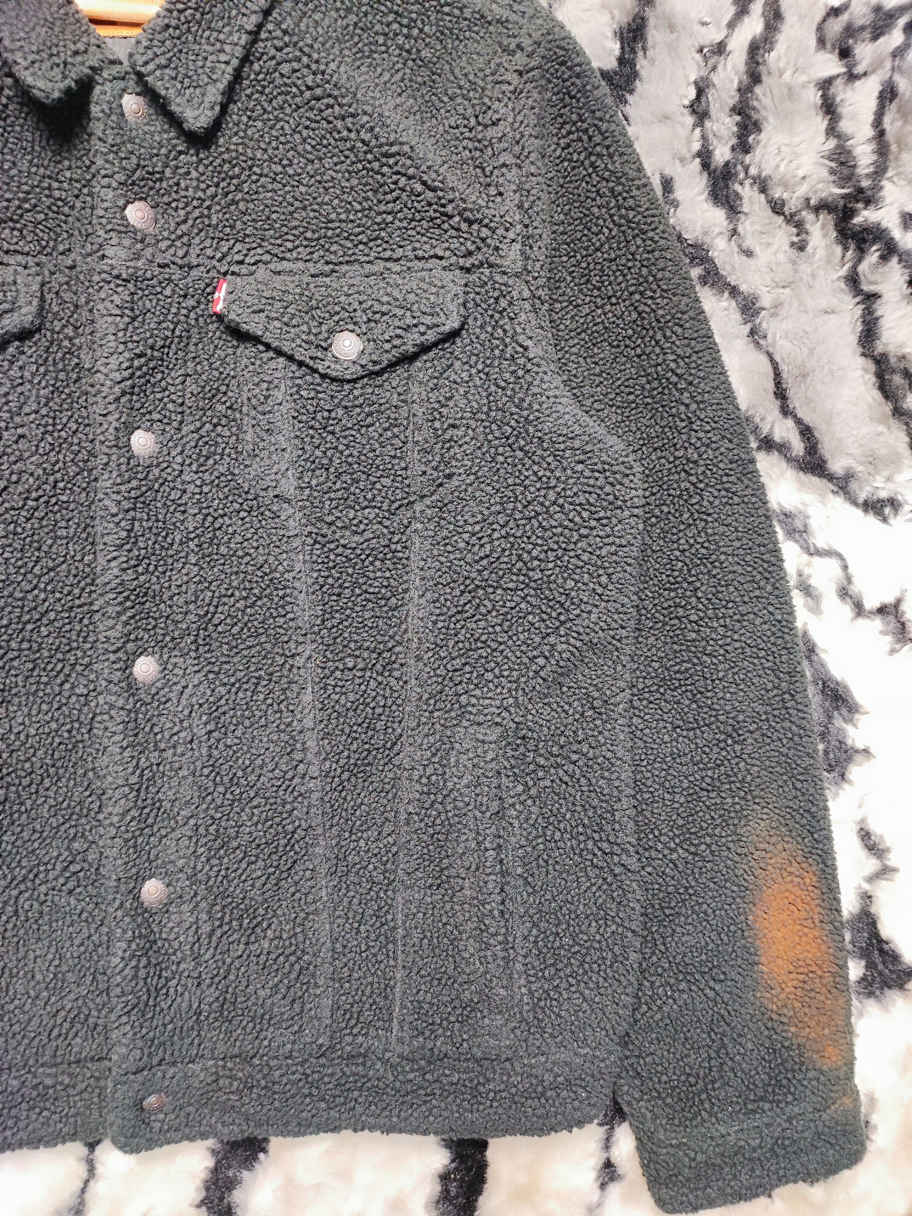 Levi's Vintage Clothing Levi's Sherpa Lined Trucker Jacket Fleece Size L Size US L / EU 52-54 / 3 - 4 Thumbnail