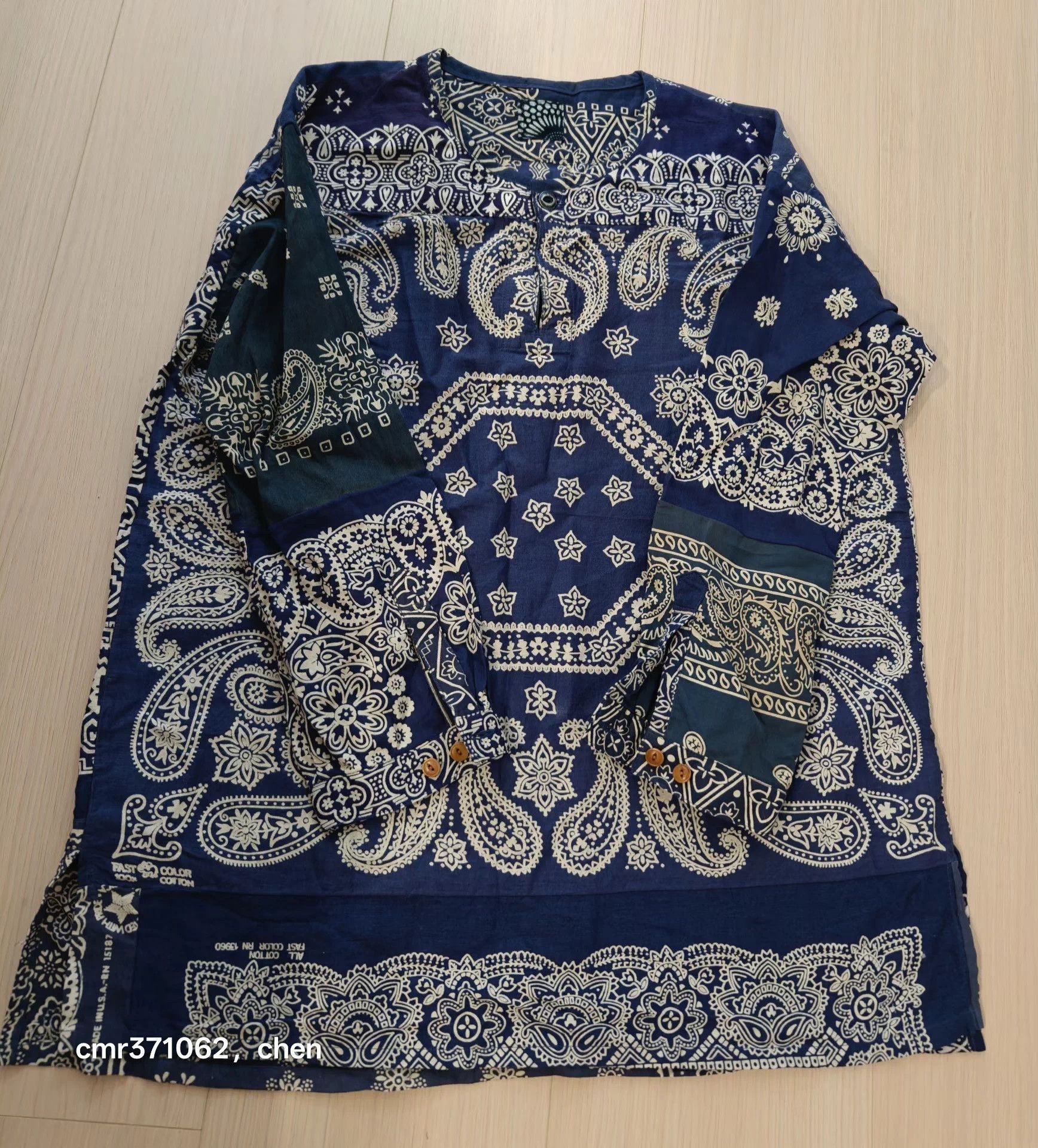 Visvim visvim 16AW kerchief tunic vntg bandana w 4 Size XL / US 12-14 / IT 48-50 - 7 Thumbnail