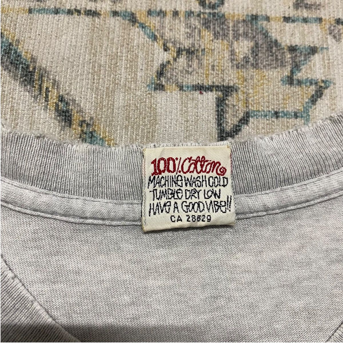 Stussy Vintage 90s Stussy Sunfaded Distressed Shirt Size US M / EU 48-50 / 2 - 8 Thumbnail