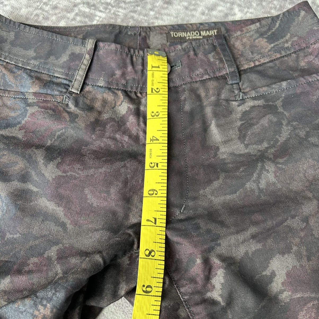 Tornado Mart Tornado Mart Flower Flared Pants Size US 27 - 19 Thumbnail