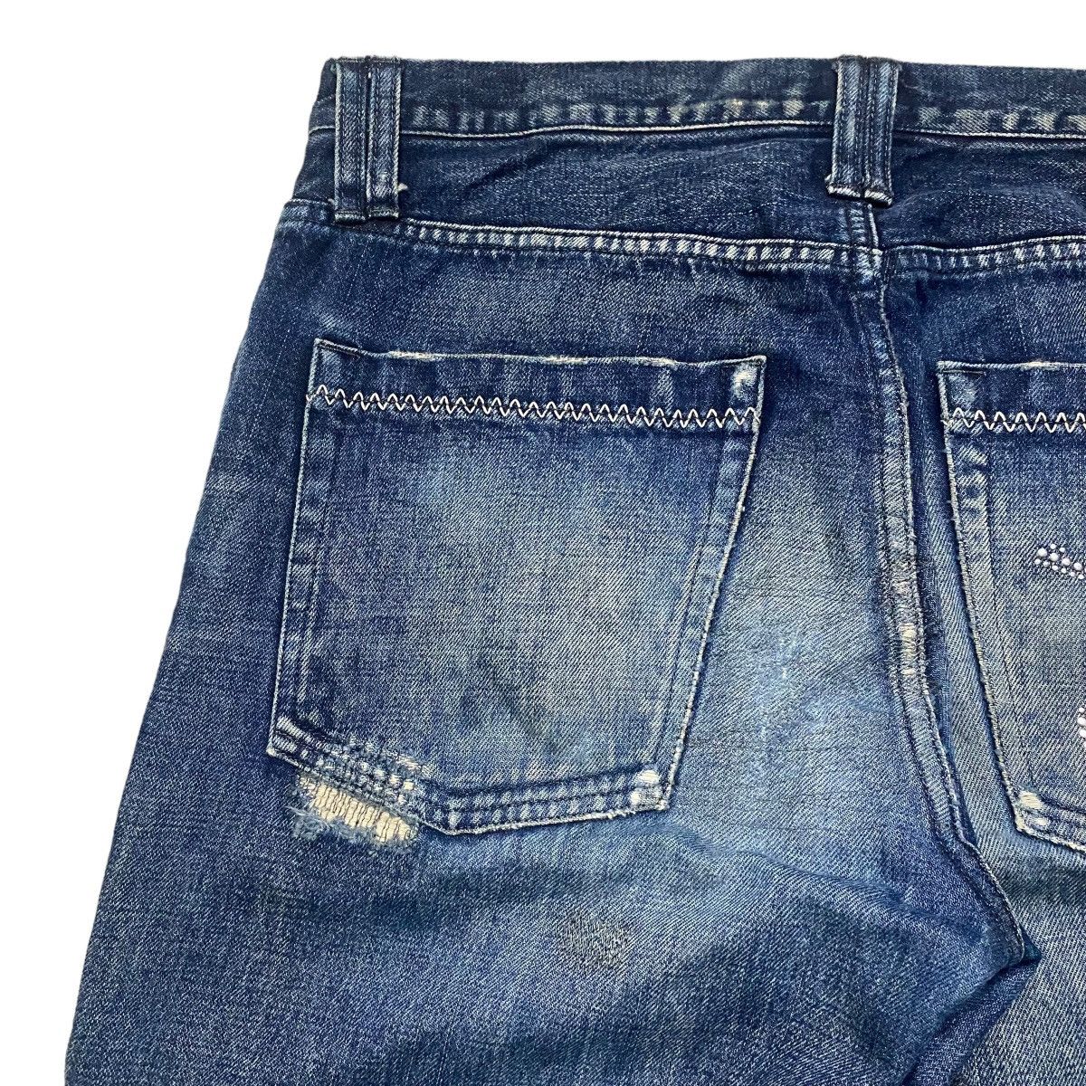 roarguns Roarguns Distressed Denim Flare Jeans Size US 34 / EU 50 - 12 Thumbnail