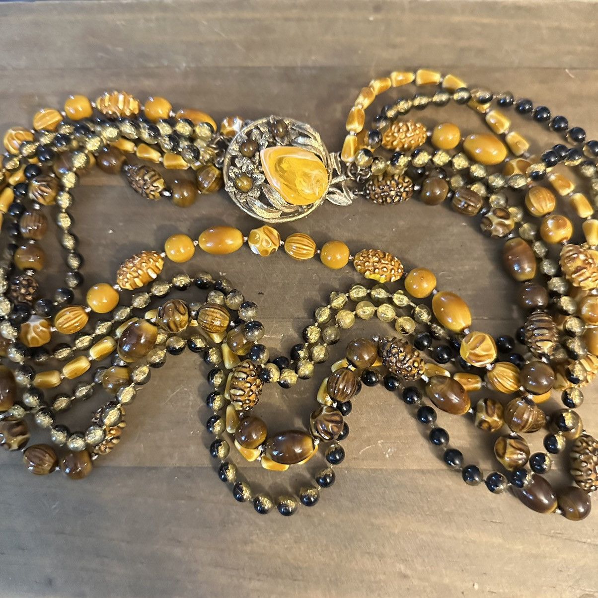 Other × Vintage Vintage Selro & Selini multi strand bead necklace Size ONE SIZE - 3 Thumbnail