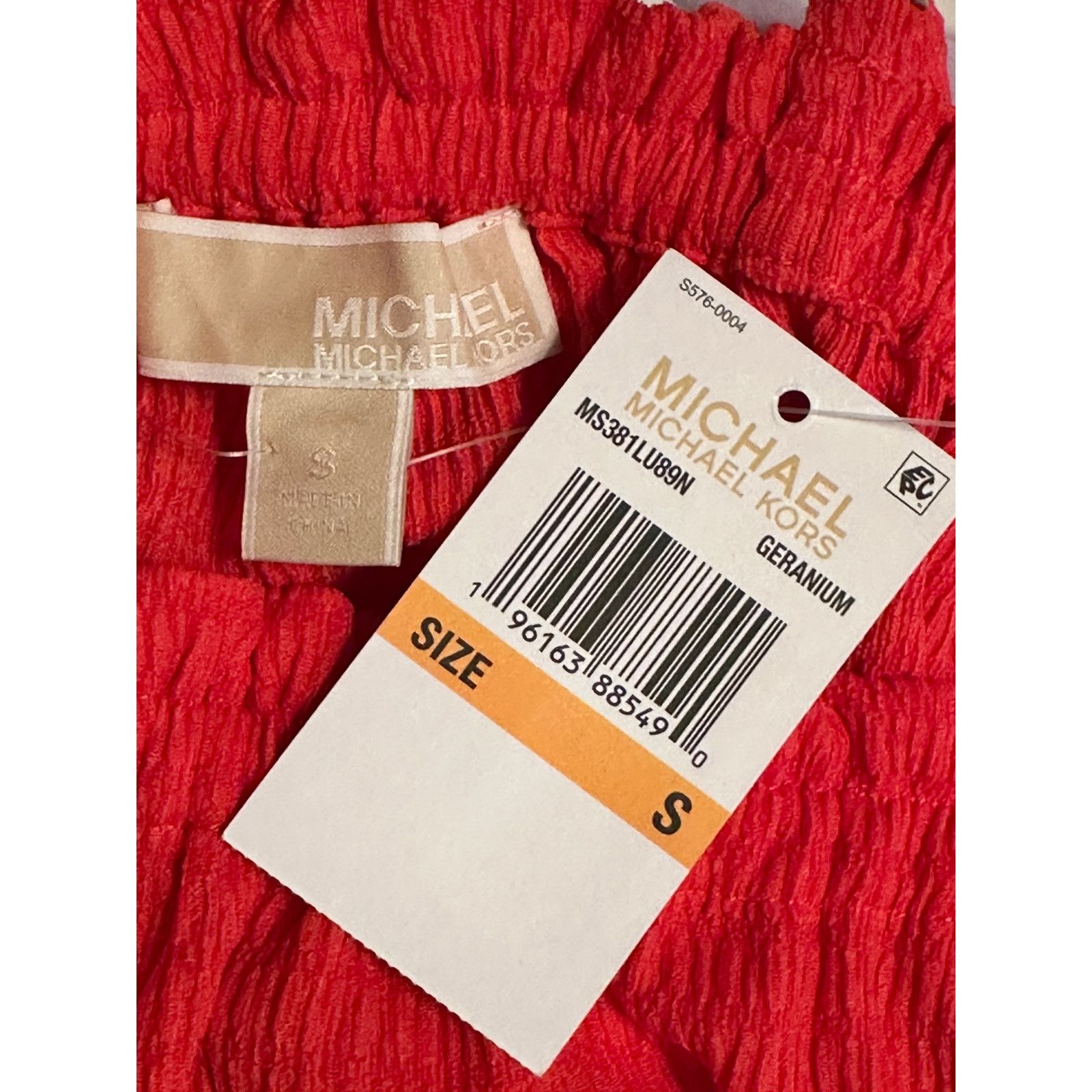 Michael Kors Michael Kors Geranium Smocked Maxi Dress Geranium S Size S / US 4 / IT 40 - 15 Thumbnail