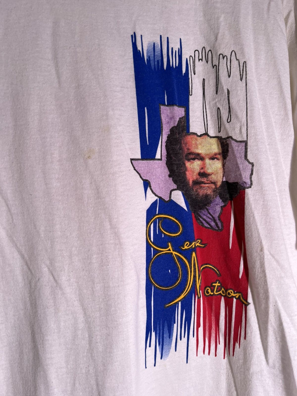 Vintage 90’s VTG Vintage Gene Watson Country Western Retro T Shirt Size US XL / EU 56 / 4 - 5 Thumbnail