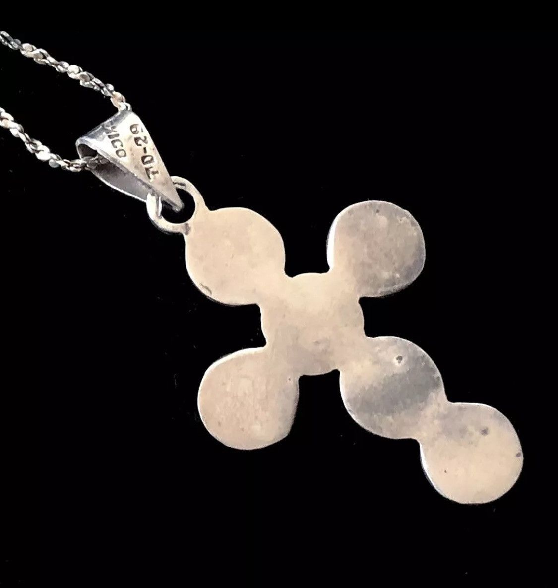 Other Big 925 Sterling Silver Cross Pendant Necklace', 30 in Size ONE SIZE - 5 Thumbnail
