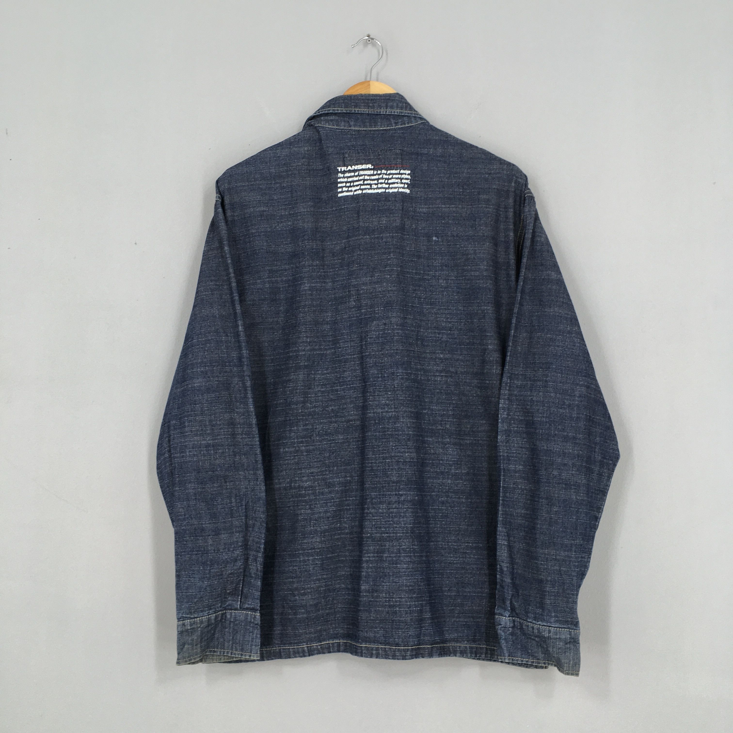 Vintage Vintage Transer Denim Workwear Union Made Jacket Medium Size US M / EU 48-50 / 2 - 9 Thumbnail