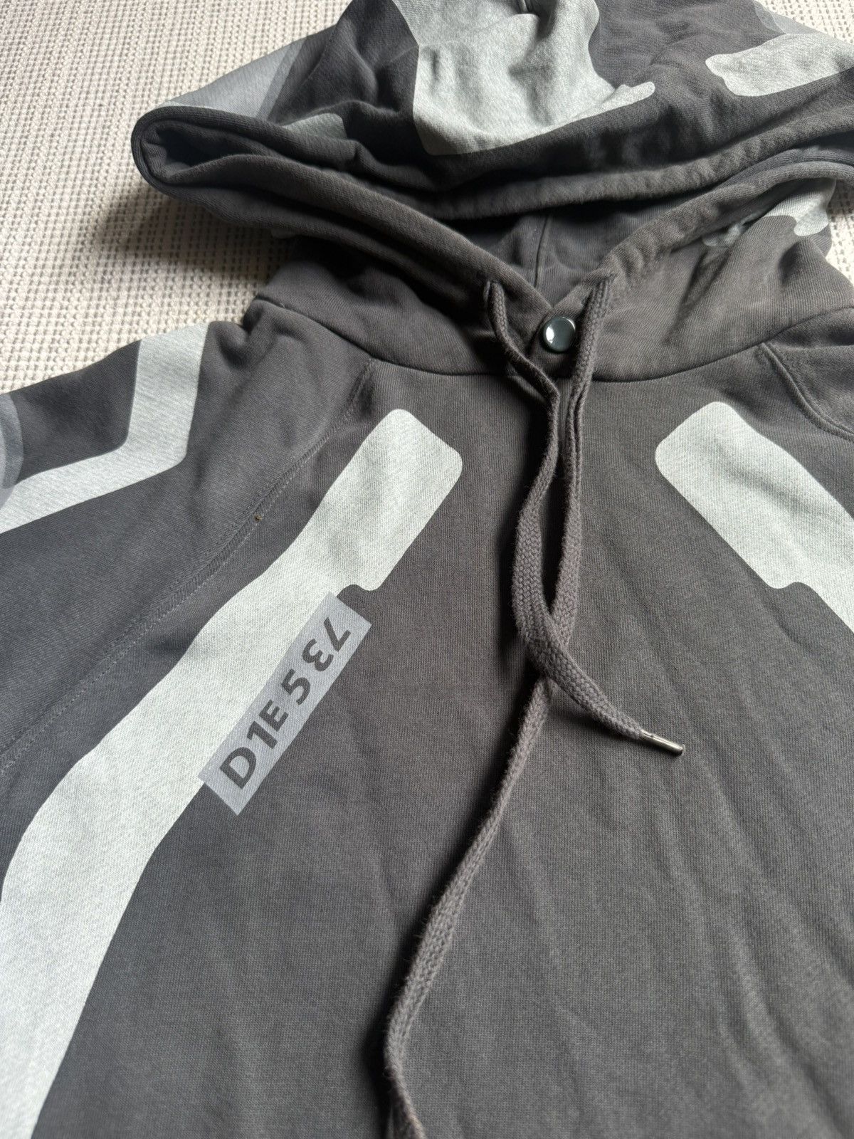 Diesel Y2K DIESEL hoodie Size US L / EU 52-54 / 3 - 3 Thumbnail