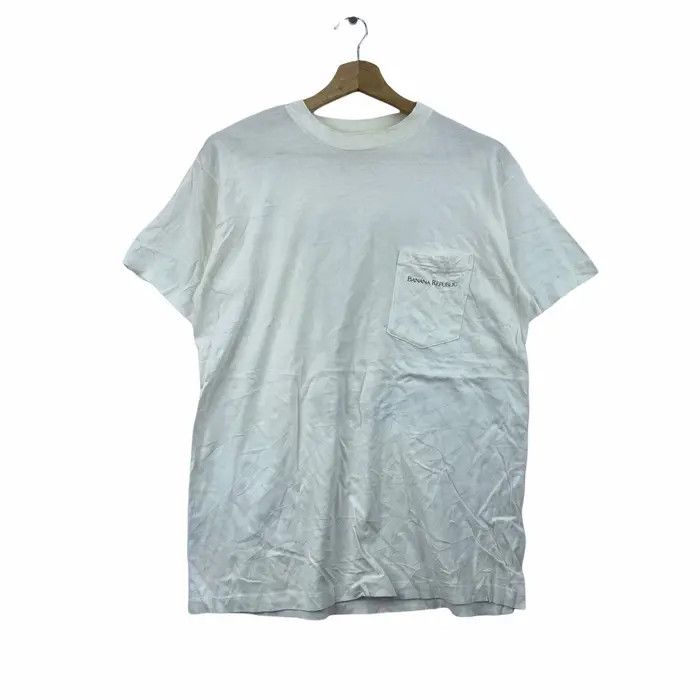 Banana Republic Vtg 90’ BANANA REPUBLIC IGUANA Painting Tee Shirt Surfing Size US S / EU 44-46 / 1 - 2 Thumbnail