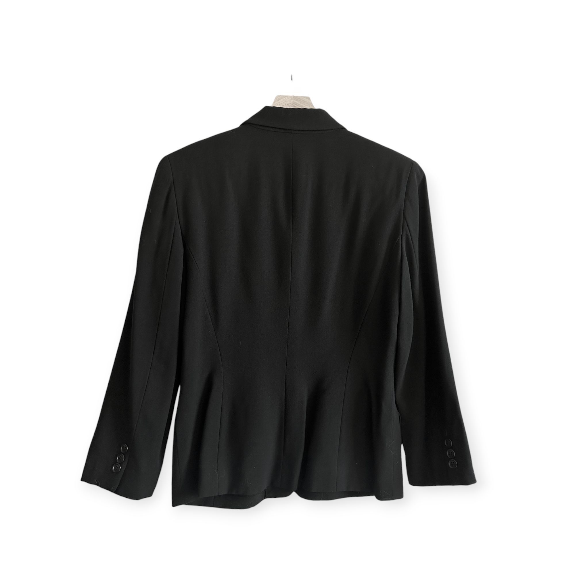 DKNY Vintage DKNY Black Wool Blazer Jacket , size 6, 90s Size M / US 6-8 / IT 42-44 - 2 Thumbnail