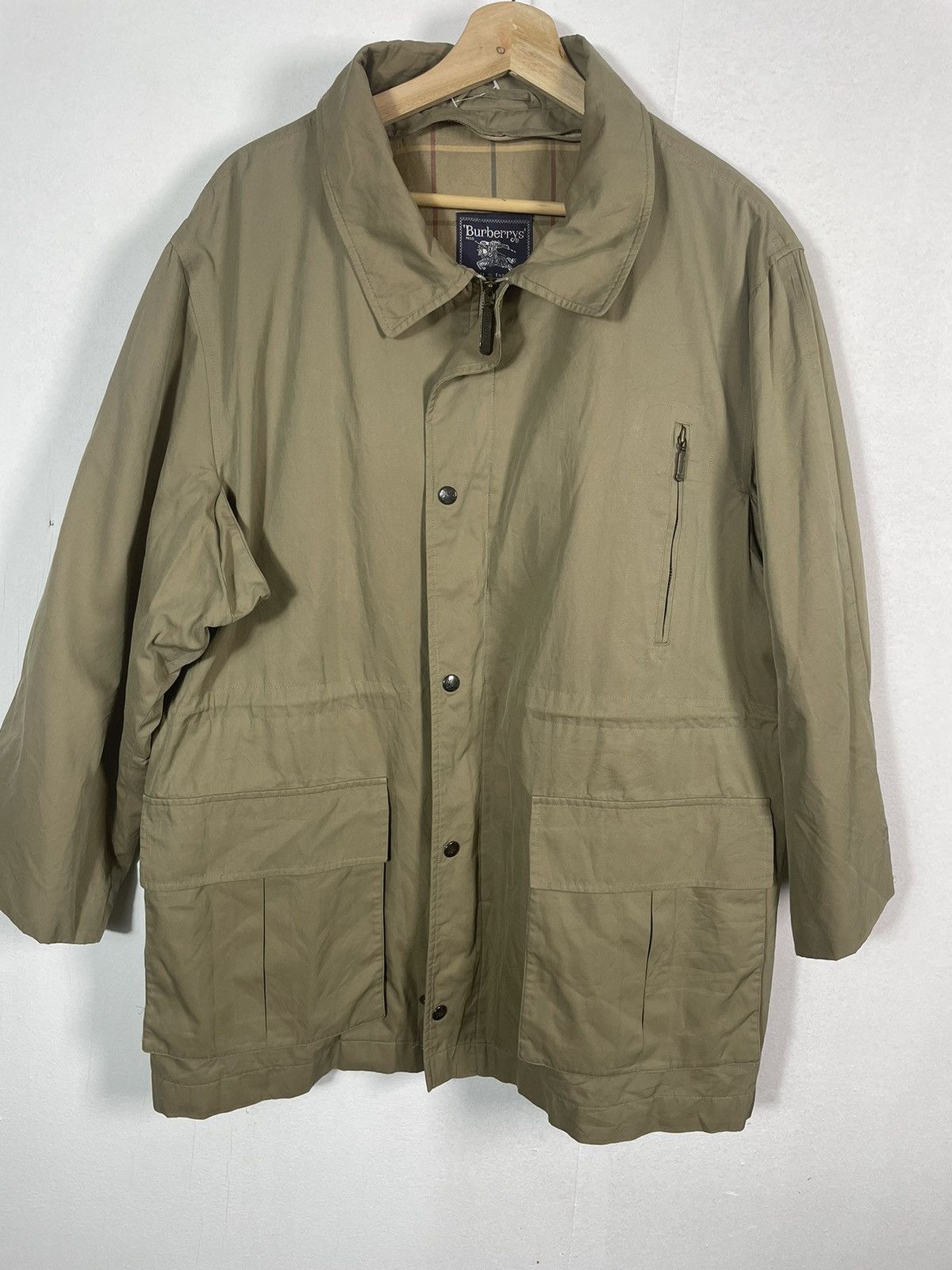 Burberry × Vintage Vintage Burberry Special Made Jackets Size US XL / EU 56 / 4 - 3 Thumbnail