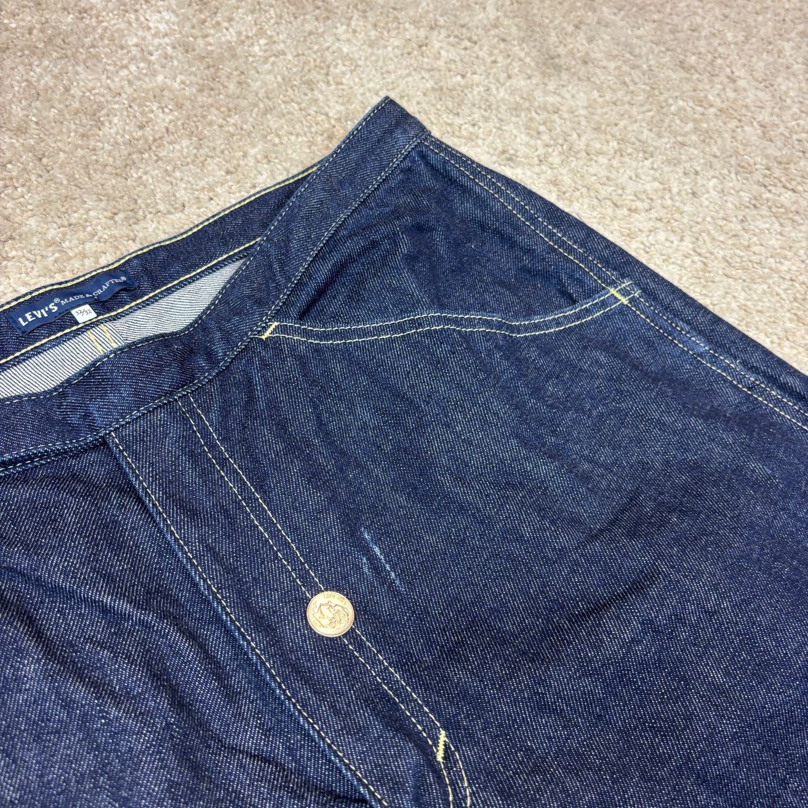 Levi's Made & Crafted Levi's Made and Crafted Slim Jeans 32x30 Minimalist Casual Size US 32 / EU 48 - 12 Thumbnail